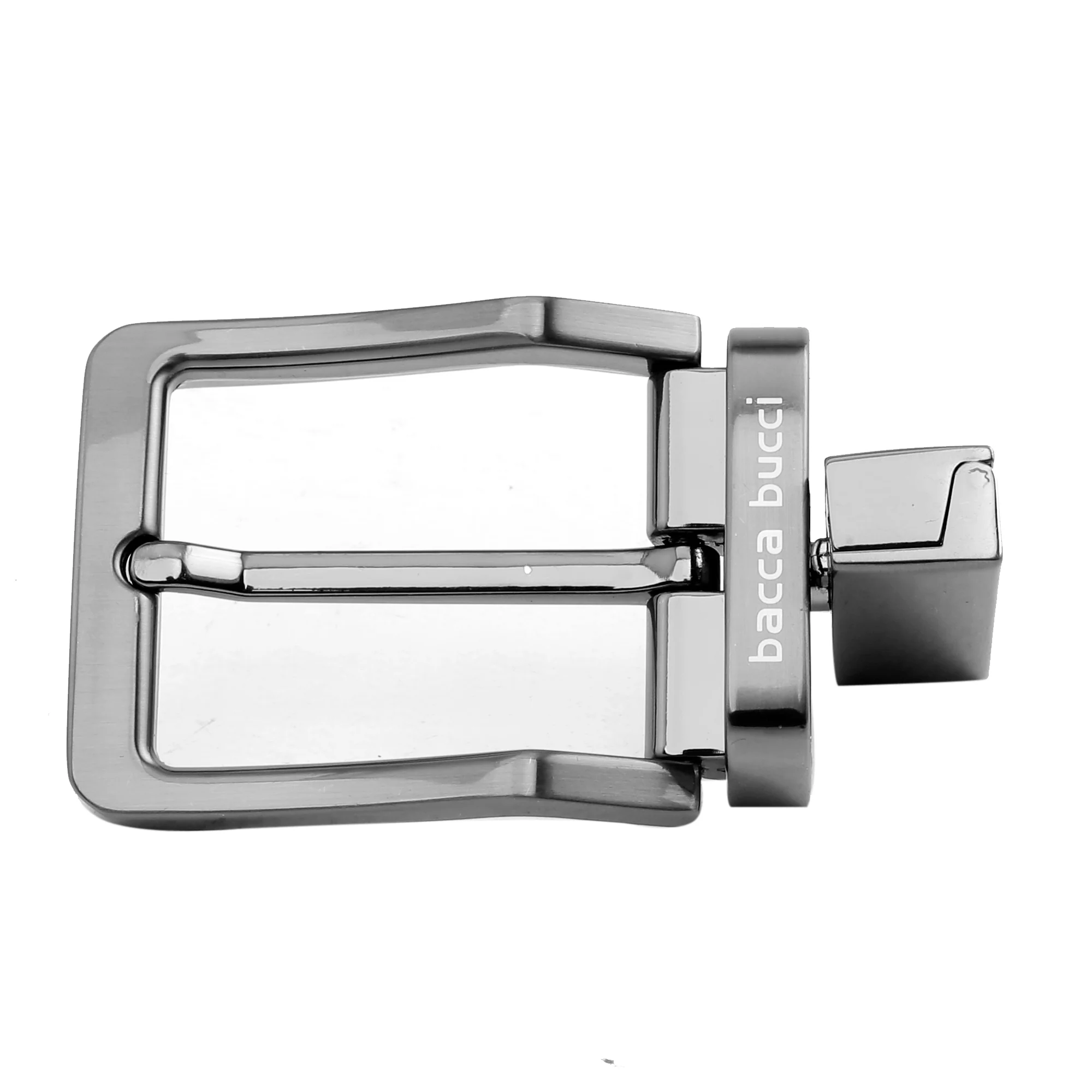 Bacca Bucci 35MM Nickle Free Reversible-Clamp Belt Buckle with Branding (Buckle only) - Image 4