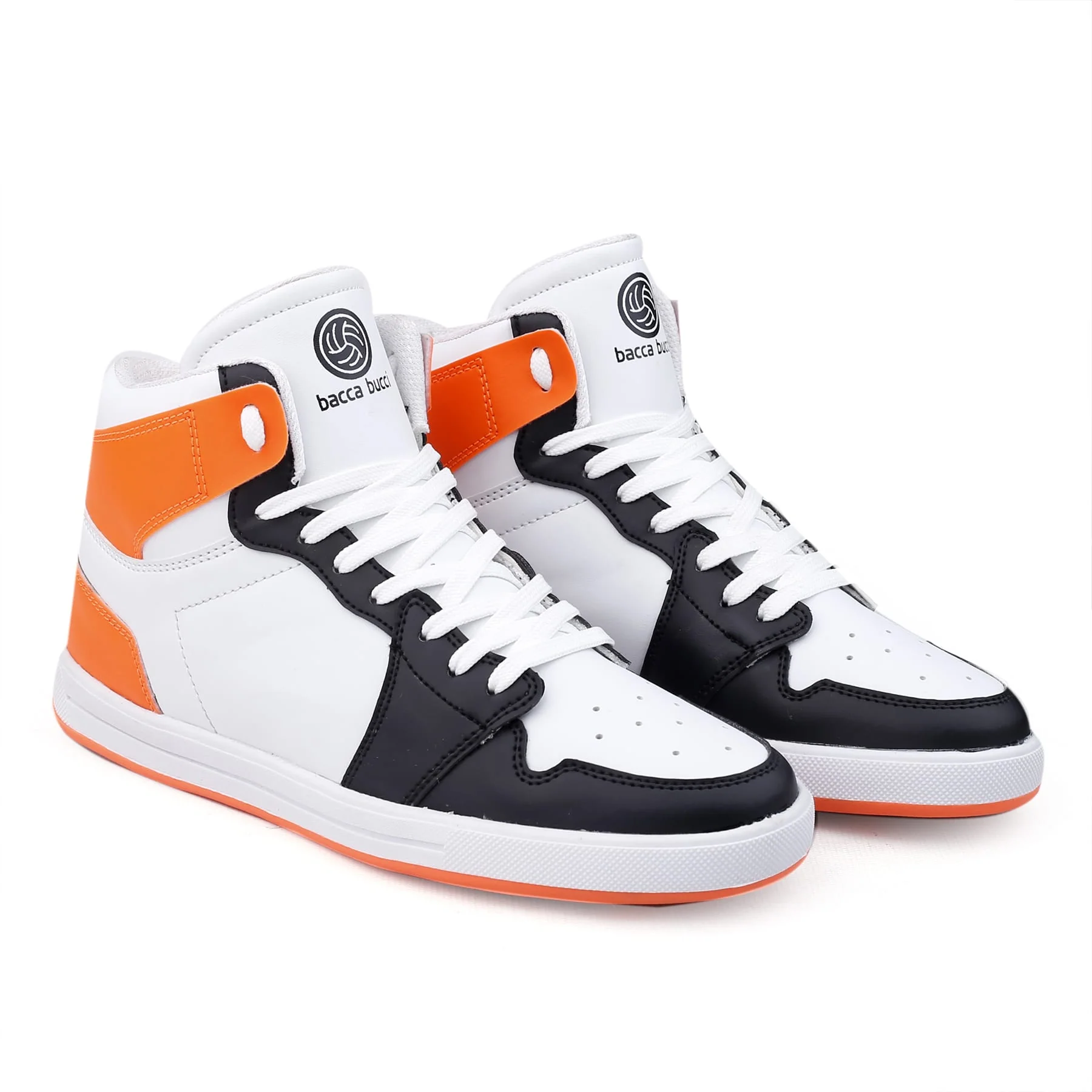 Bacca Bucci Boys or Girls Streetwear Flat Heel High-top Fashions Sneakers (Age : 8 Years to 12 Years) - Image 6