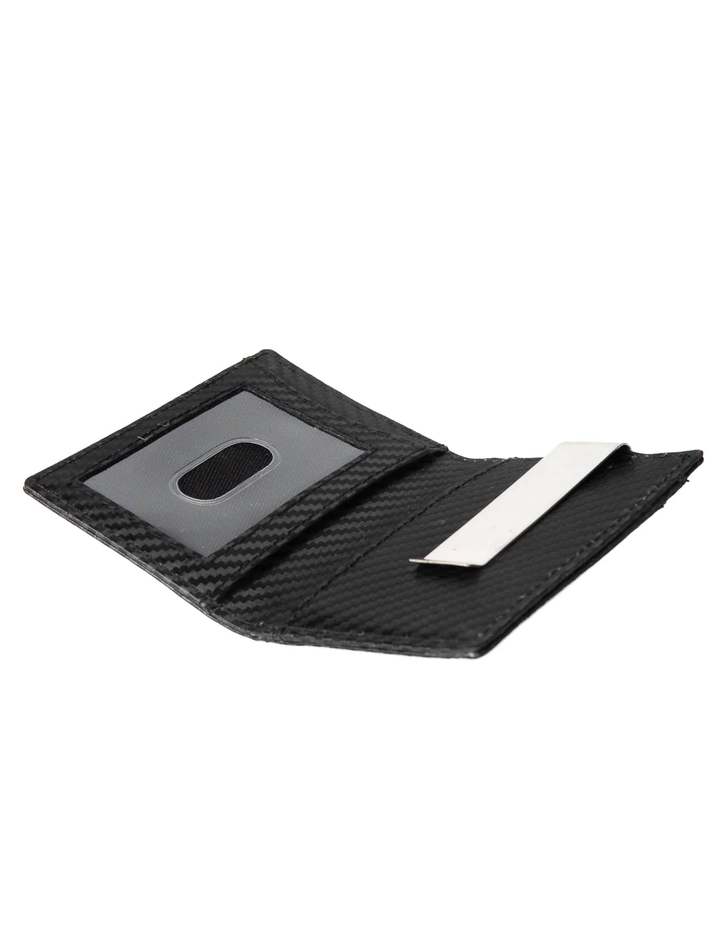 Bacca Bucci CarbonEdge Leather Wallet with Metal Money Clip - Image 6