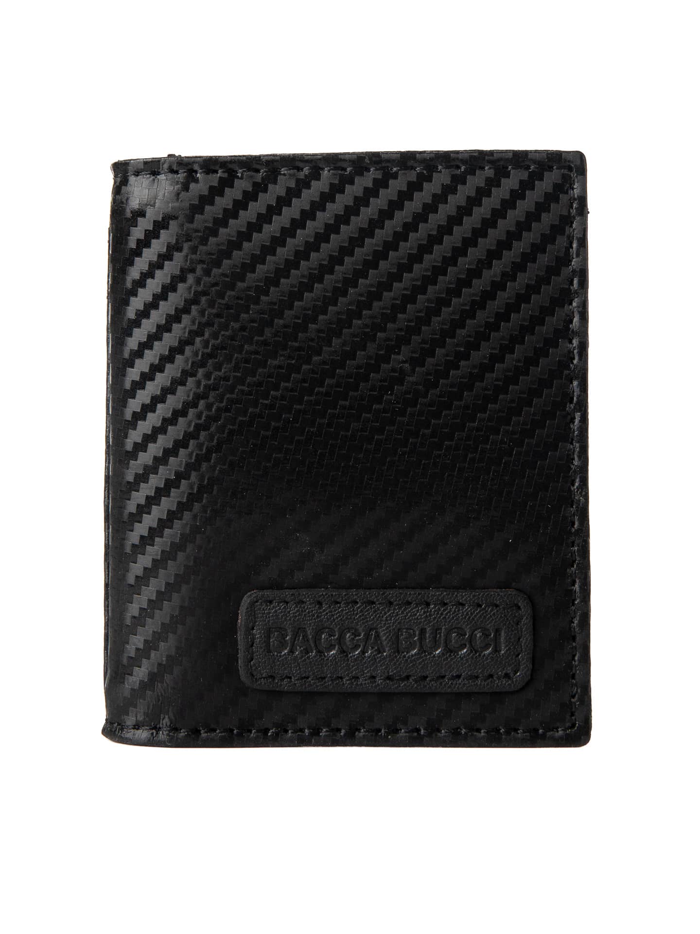 Bacca Bucci CarbonEdge Leather Wallet with Metal Money Clip - Image 7