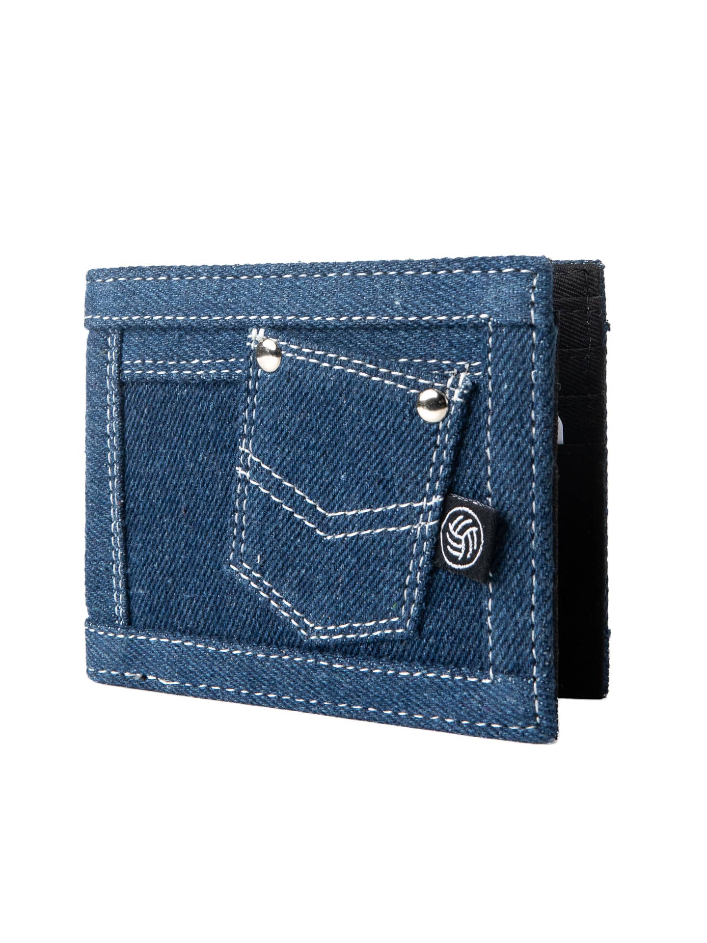 Bacca Bucci Denim Dash Bifold Wallet – Jeans Inspired Wallet for Teens & Gen Z - Image 4