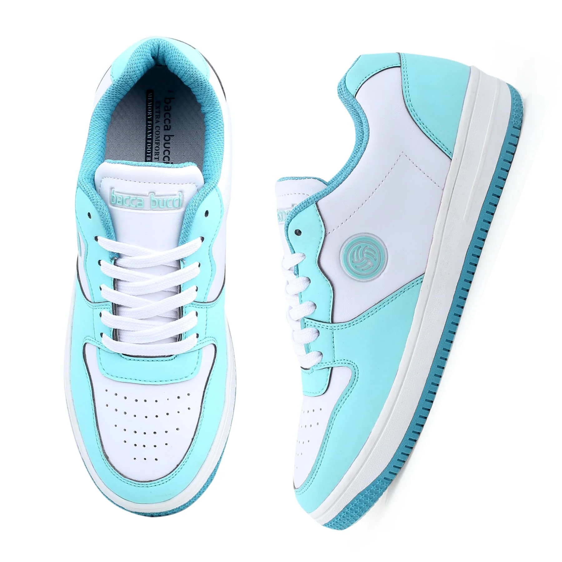 Bacca Bucci EMILY Low-top Flat Sole Sneakers For Women - Image 5