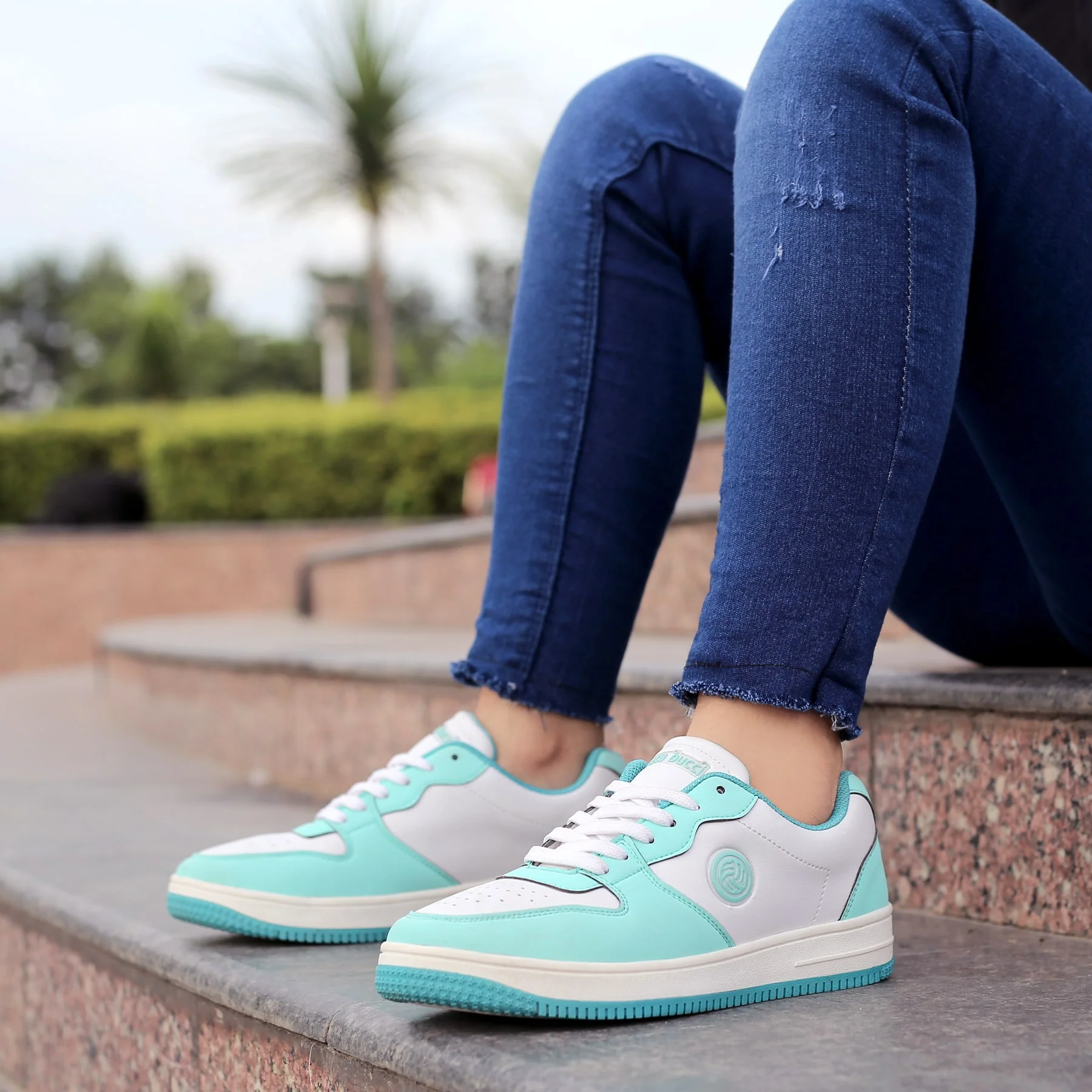 Bacca Bucci EMILY Low-top Flat Sole Sneakers For Women - Image 15