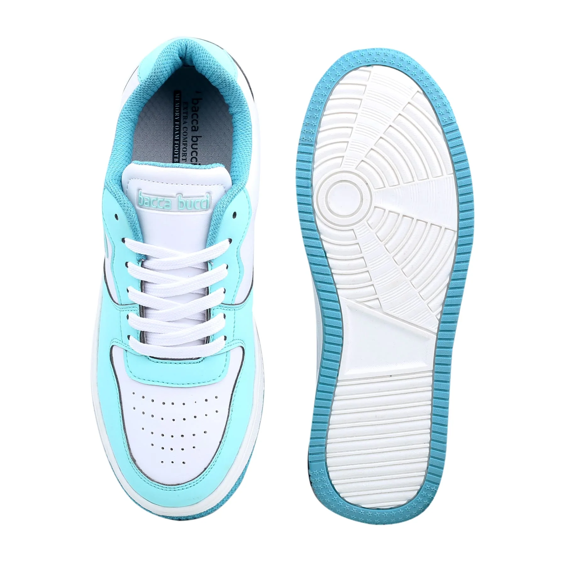 Bacca Bucci EMILY Low-top Flat Sole Sneakers For Women - Image 18