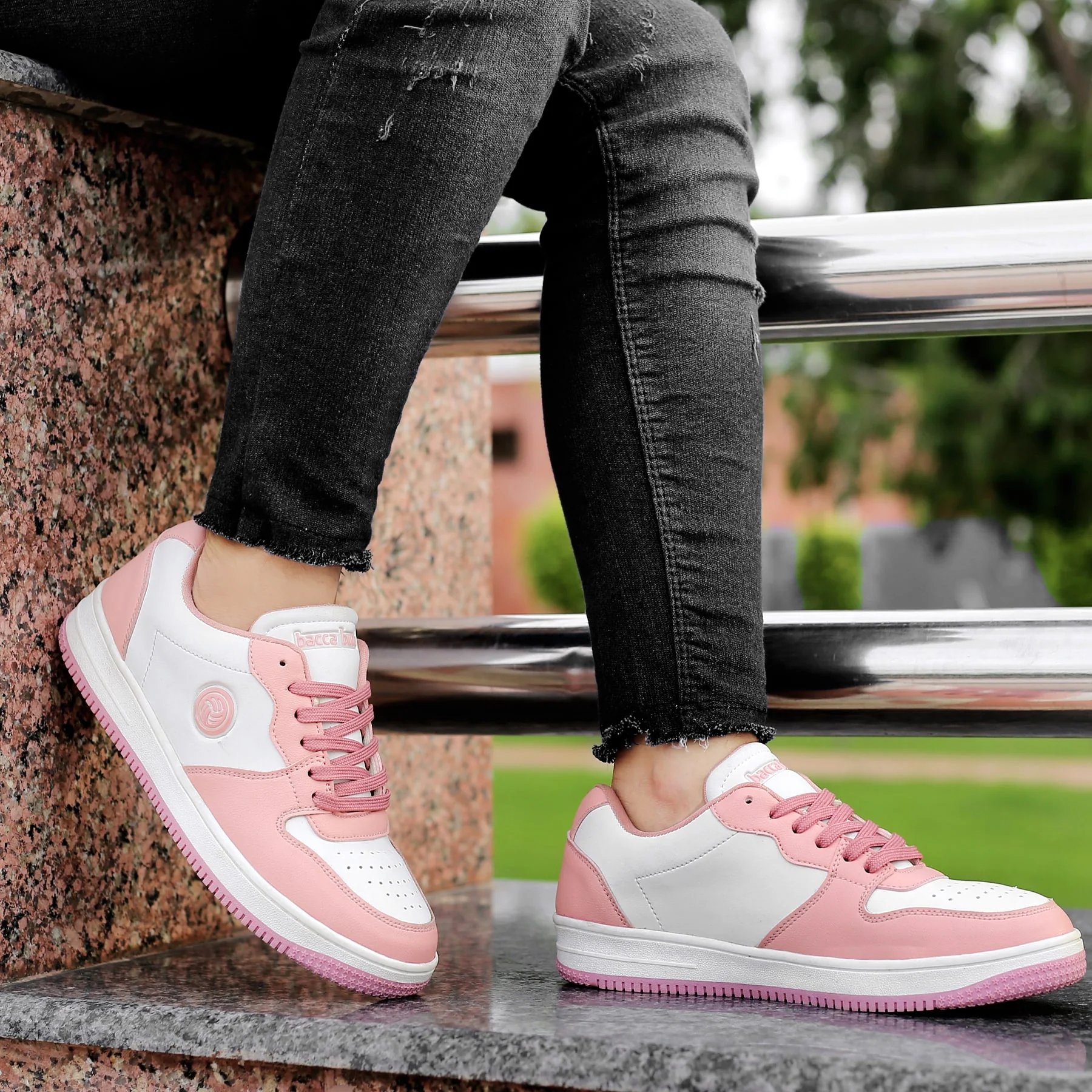 Bacca Bucci EMILY Low-top Flat Sole Sneakers For Women - Image 3