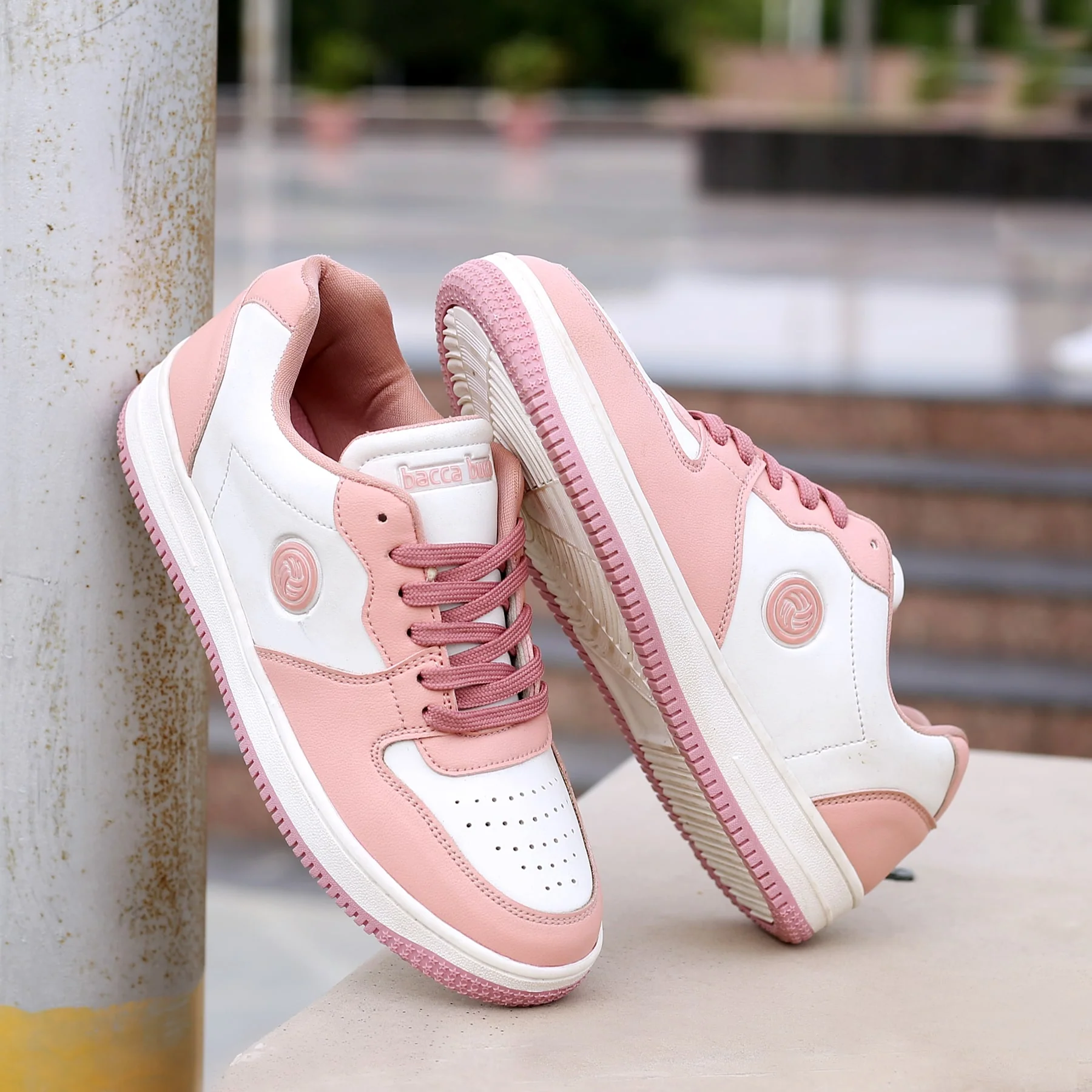 Bacca Bucci EMILY Low-top Flat Sole Sneakers For Women - Image 4