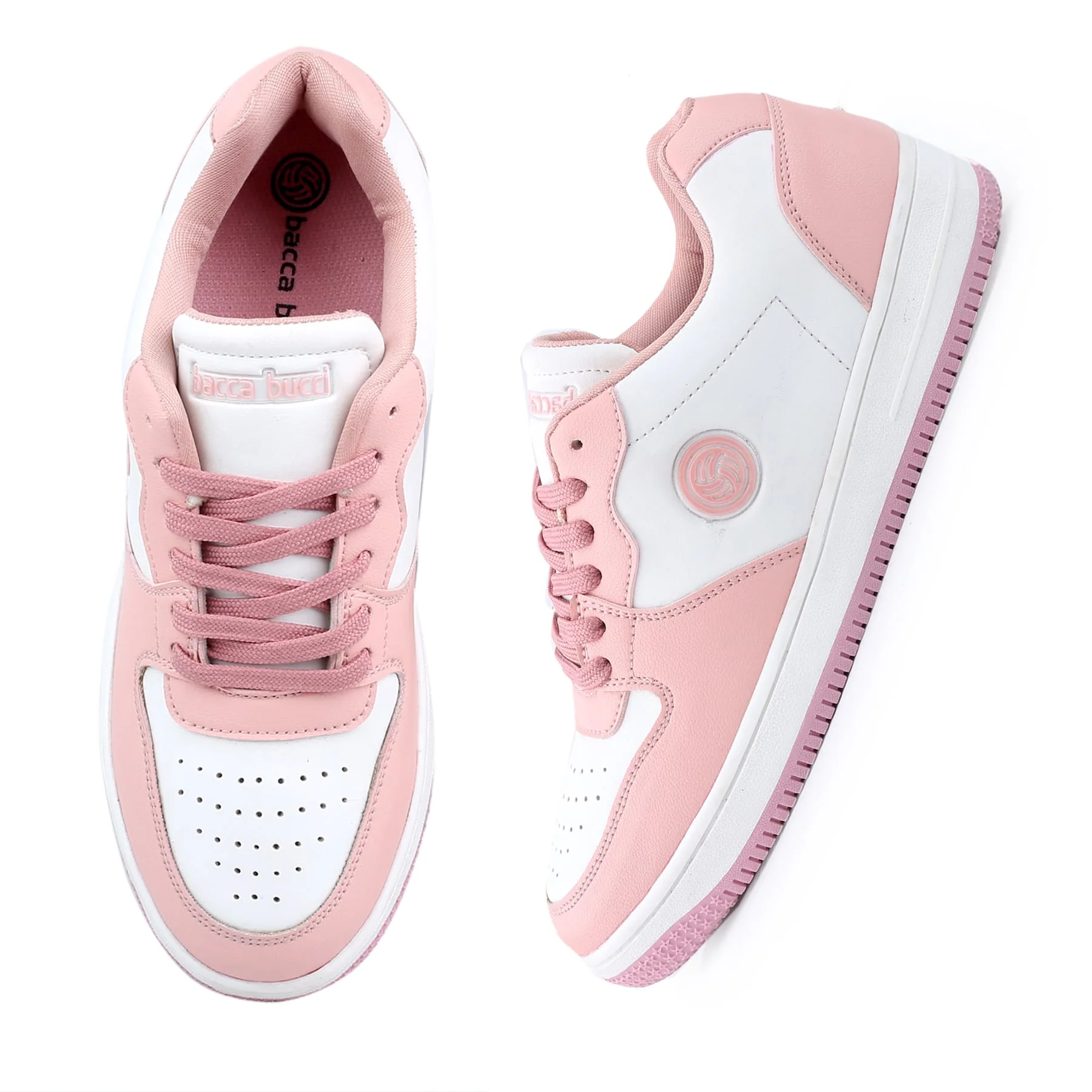 Bacca Bucci EMILY Low-top Flat Sole Sneakers For Women - Image 5