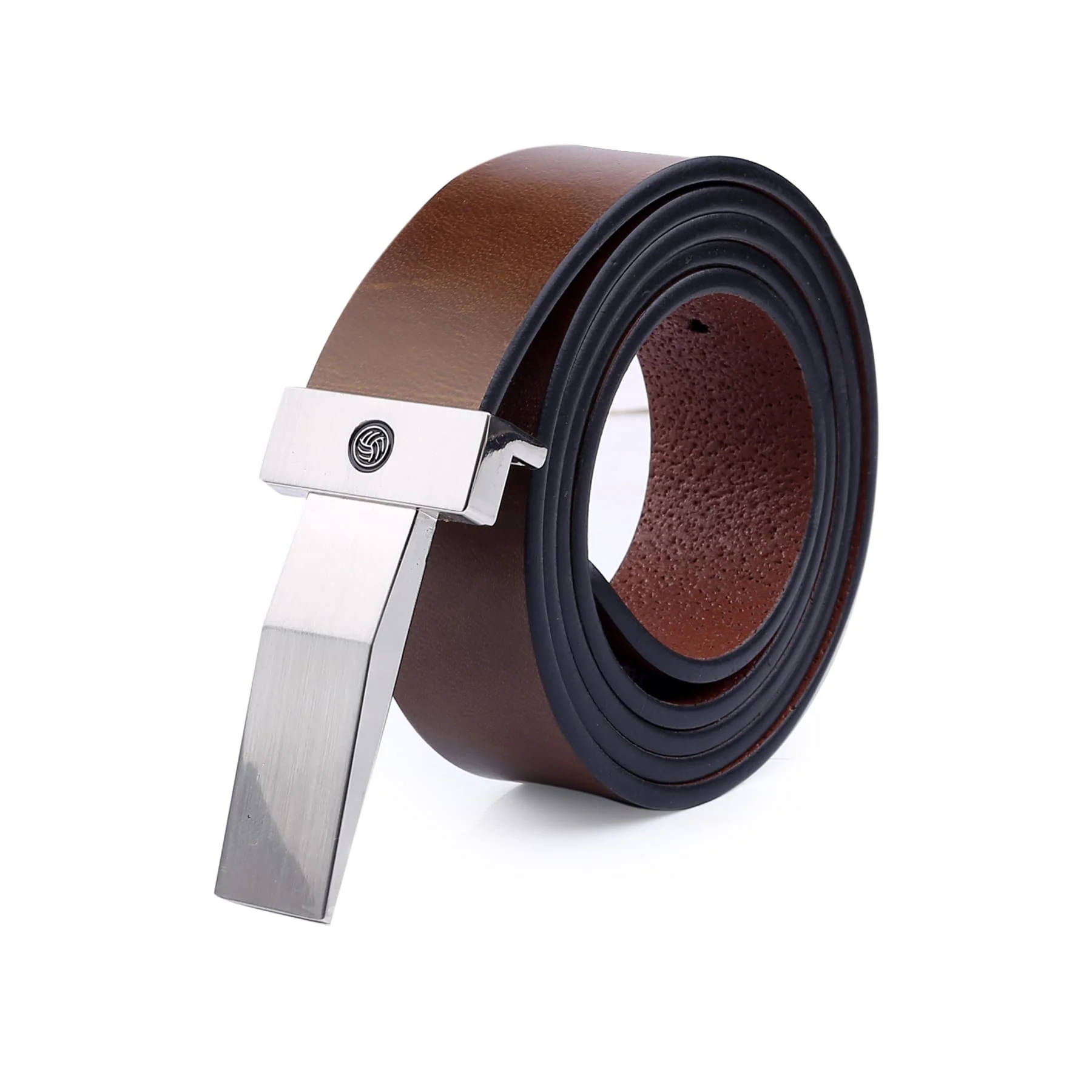 Bacca Bucci Genuine Leather Formal Dress Belts with a Stylish Finish & a Nickel-Free Buckle - Image 15