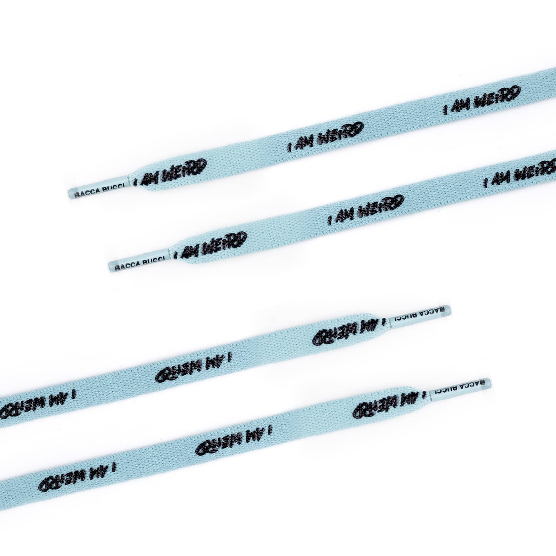 Bacca Bucci "I AM WEIRD" Sneaker Laces - Image 12