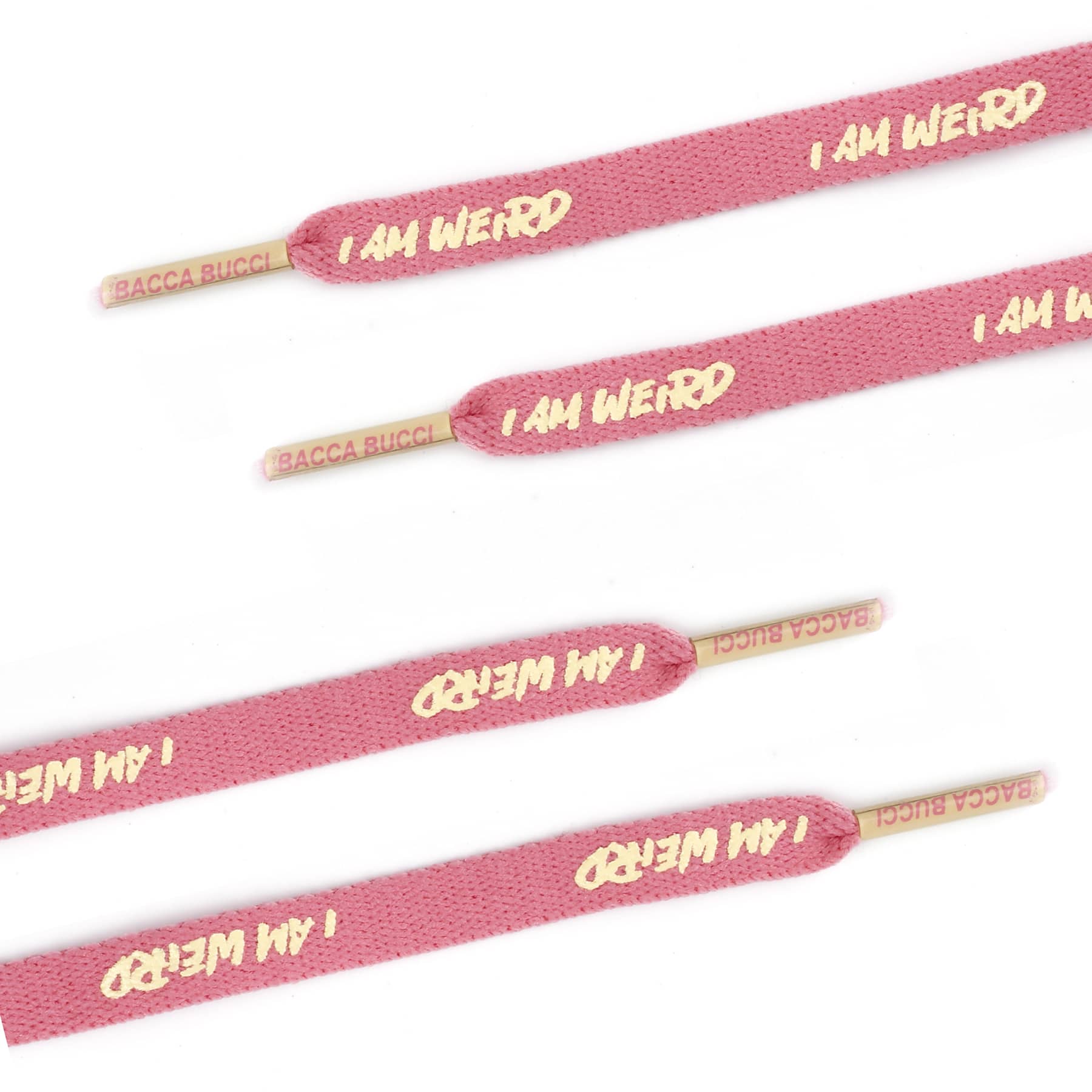 Bacca Bucci "I AM WEIRD" Sneaker Laces - Image 18