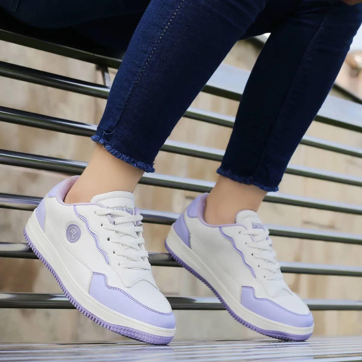 Bacca Bucci INFINITY Low Top Flat Sole Fashion Women's Sneakers - Image 17