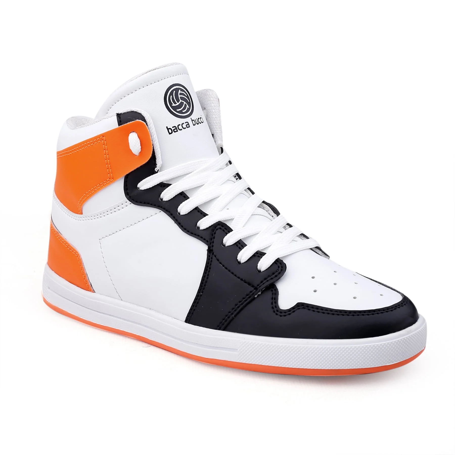 Bacca Bucci Boys or Girls Streetwear Flat Heel High-top Fashions Sneakers (Age : 8 Years to 12 Years) - Image 14