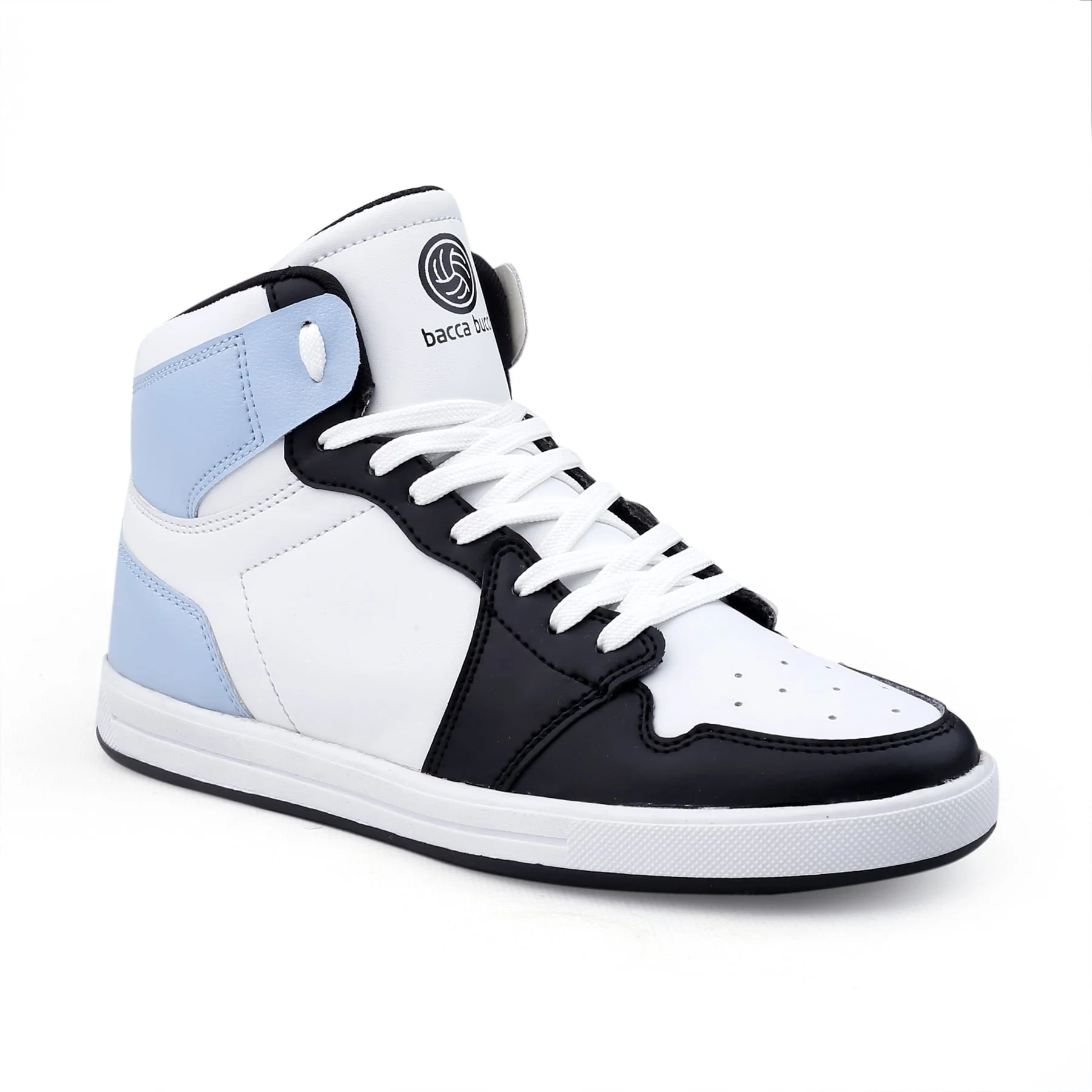 Bacca Bucci Boys or Girls Streetwear Flat Heel High-top Fashions Sneakers (Age : 8 Years to 12 Years) - Image 5
