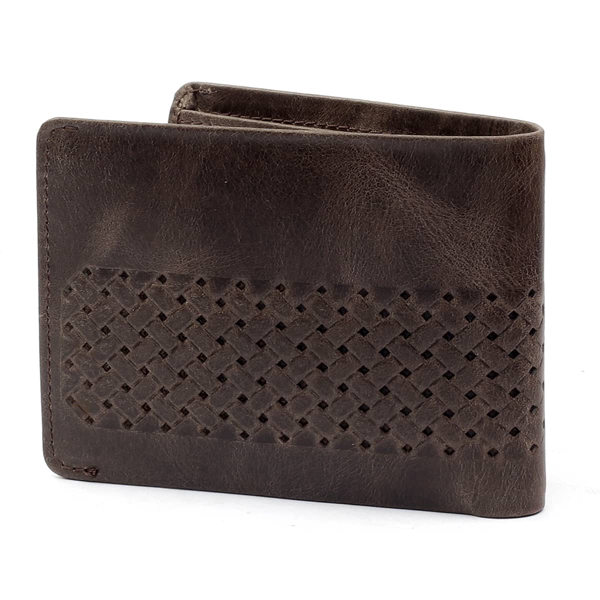 Bacca Bucci Leather Series Textured Bifold Wallet for Men - Image 3