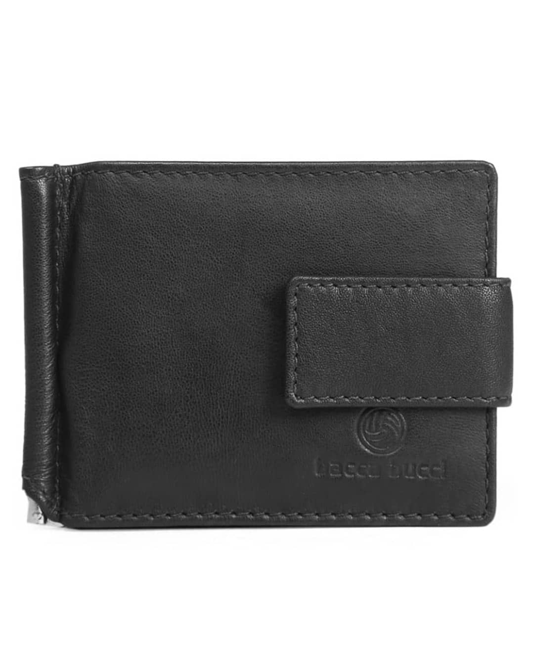 Bacca Bucci Men's Money Clip Wallet Blocking Slim Wallets Genuine Vintage Leather