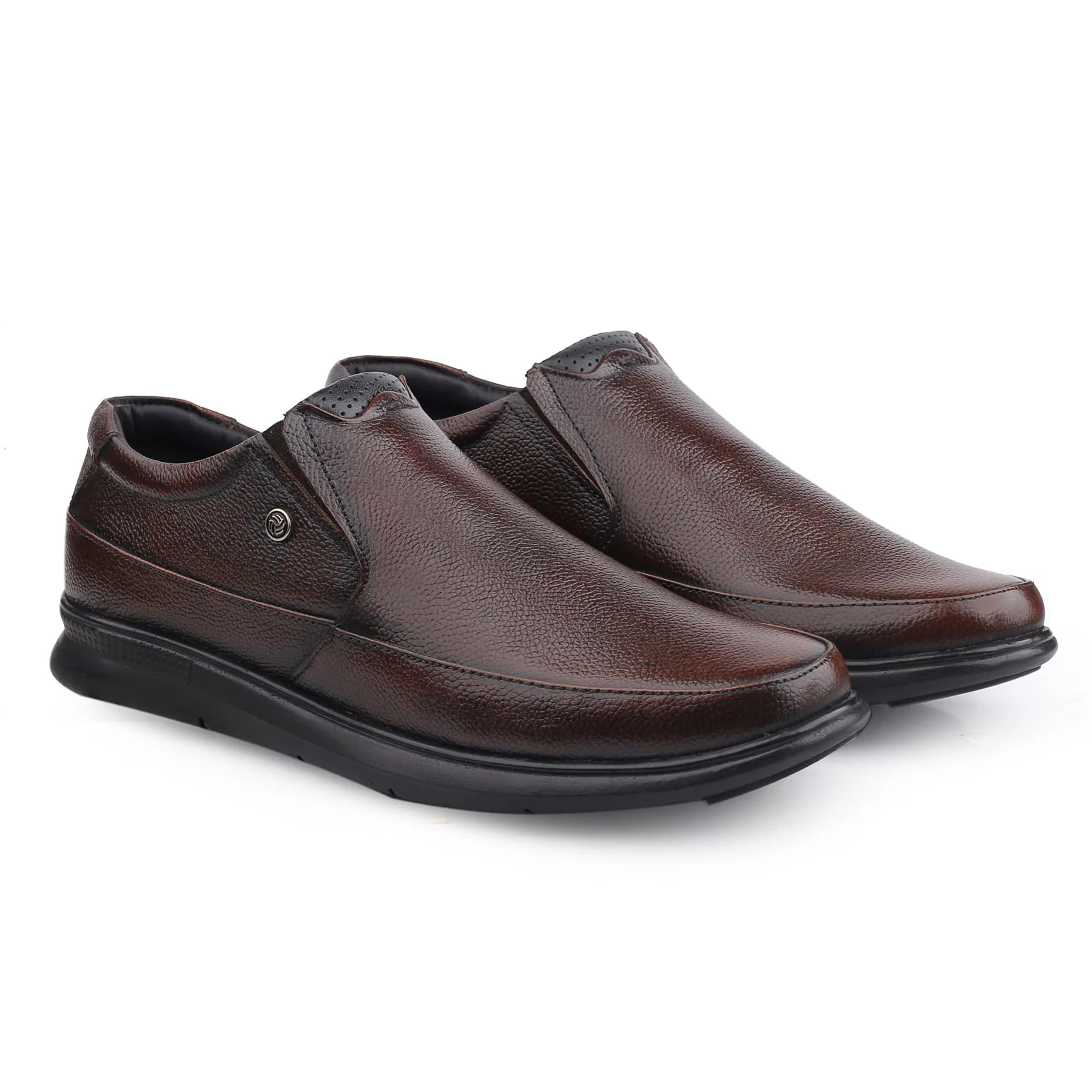 Bacca Bucci Leather Office Slip-ons Formal Shoes | UK- 06 to 14 - Image 13