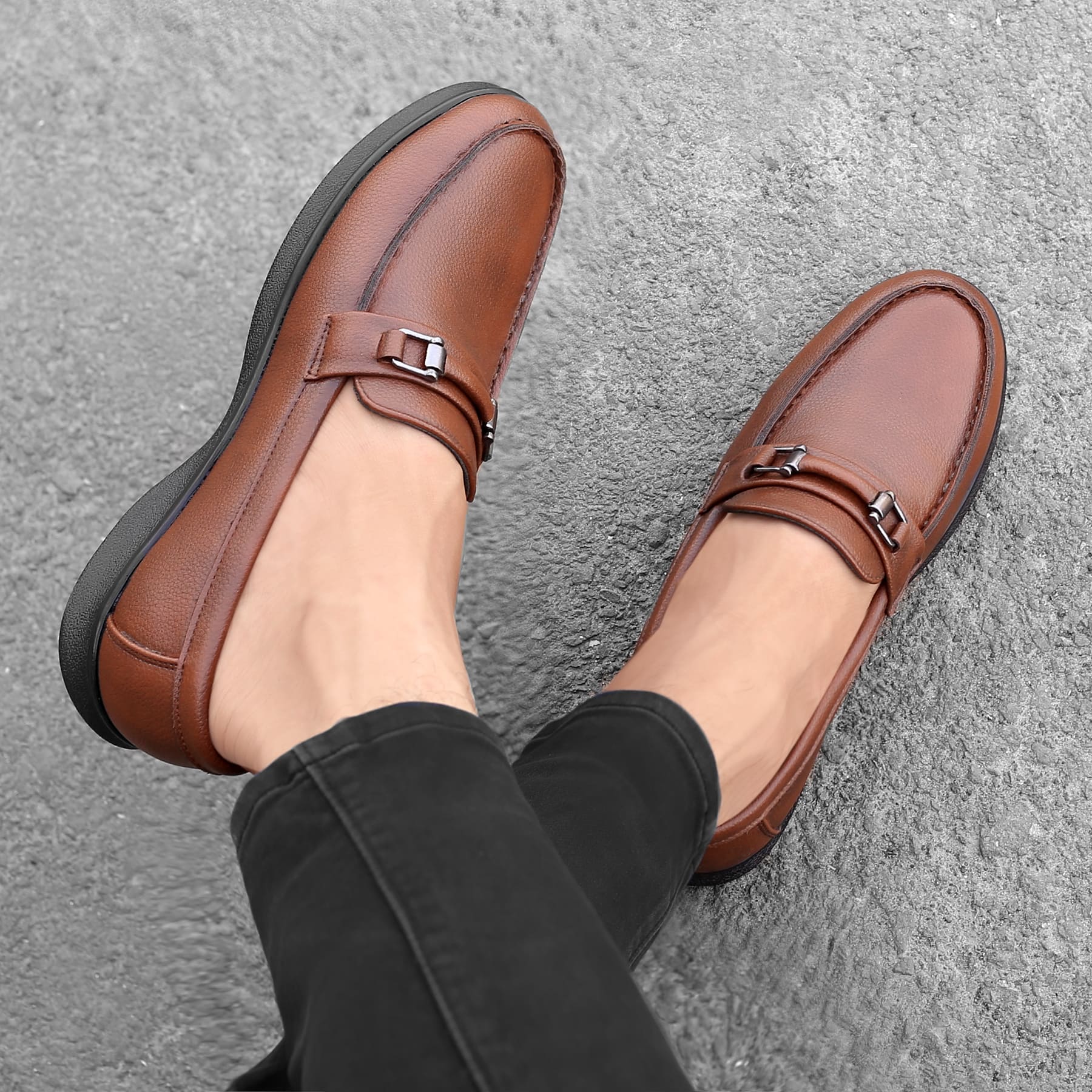 Bacca Bucci LISBON Dress Loafer Moccasins Driving Shoes for Men - Image 8