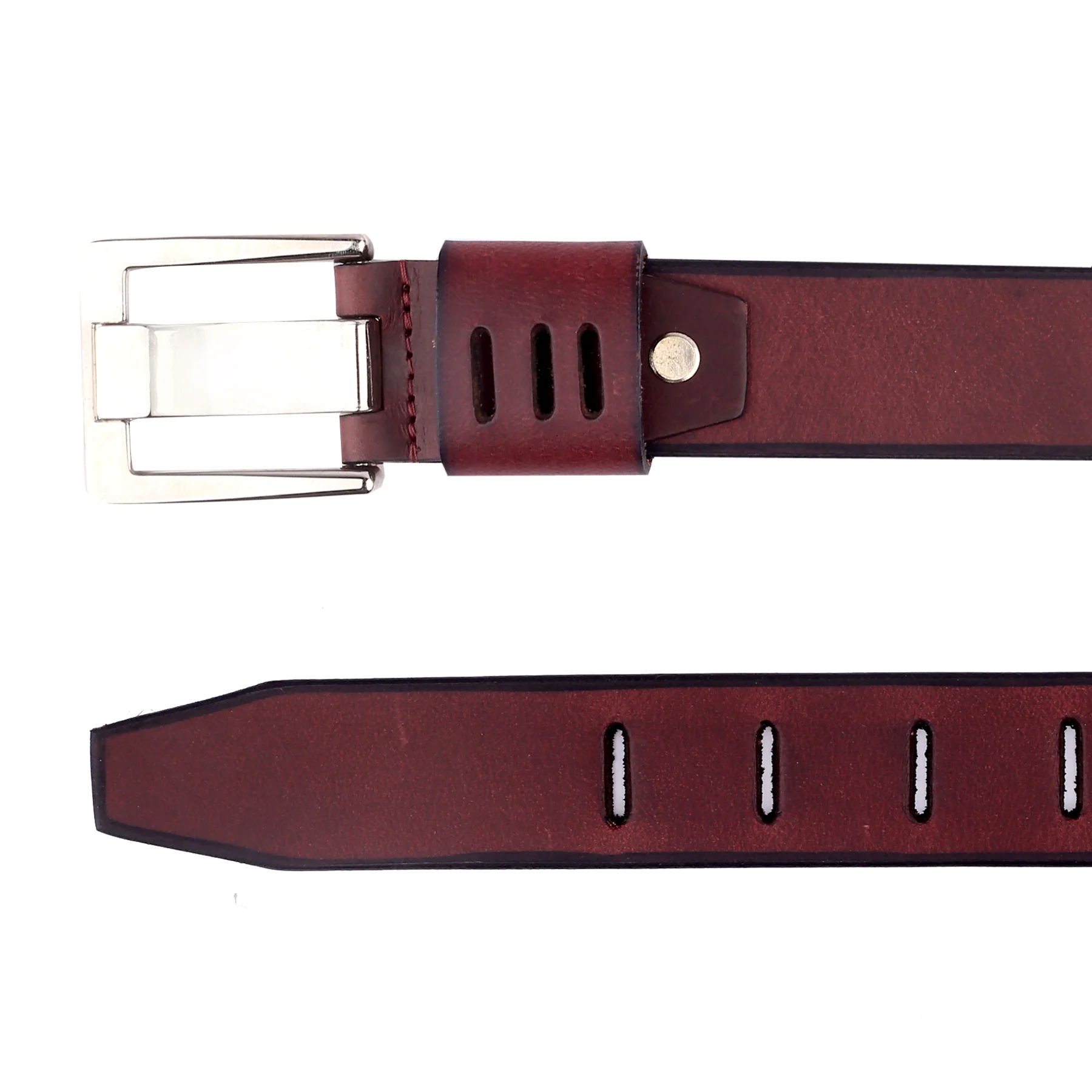 Bacca Bucci Full grain genuine leather Work Belt for Men - Image 6