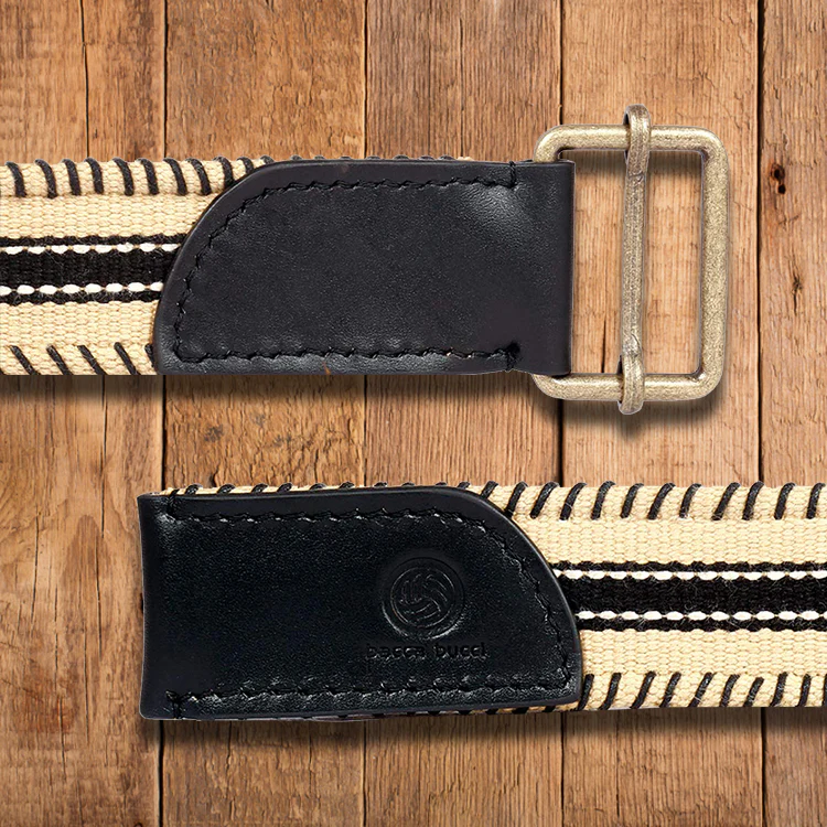 Bacca Bucci military style army tactical canvas webbing leather Belt for Men - Image 3