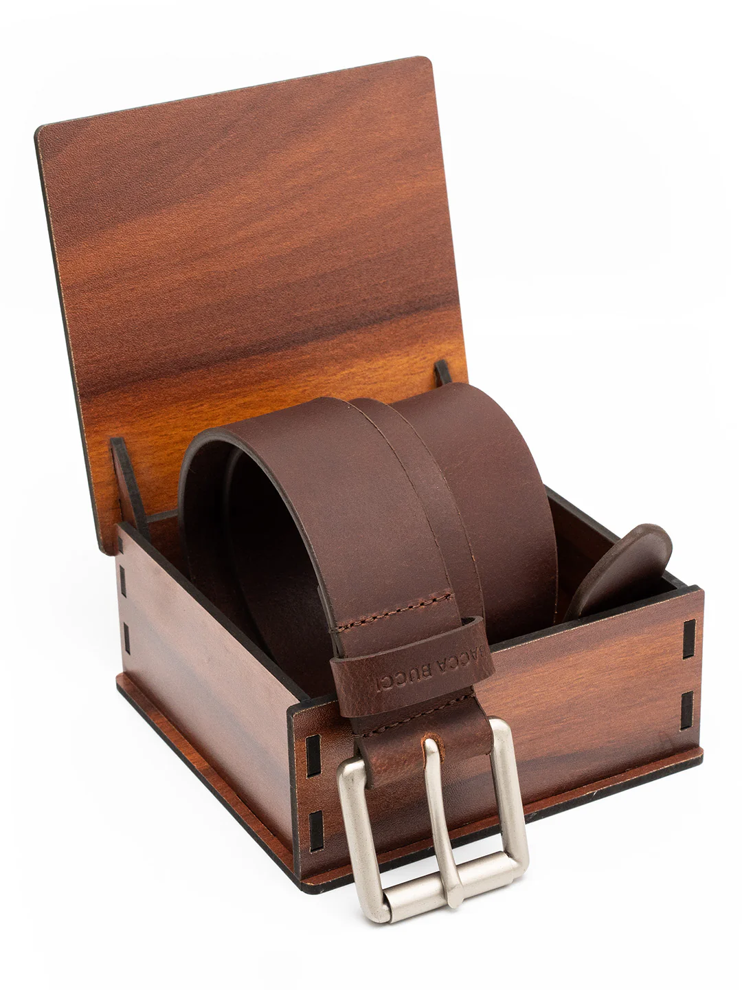 Bacca Bucci Men’s Classic Leather Belt - Image 9