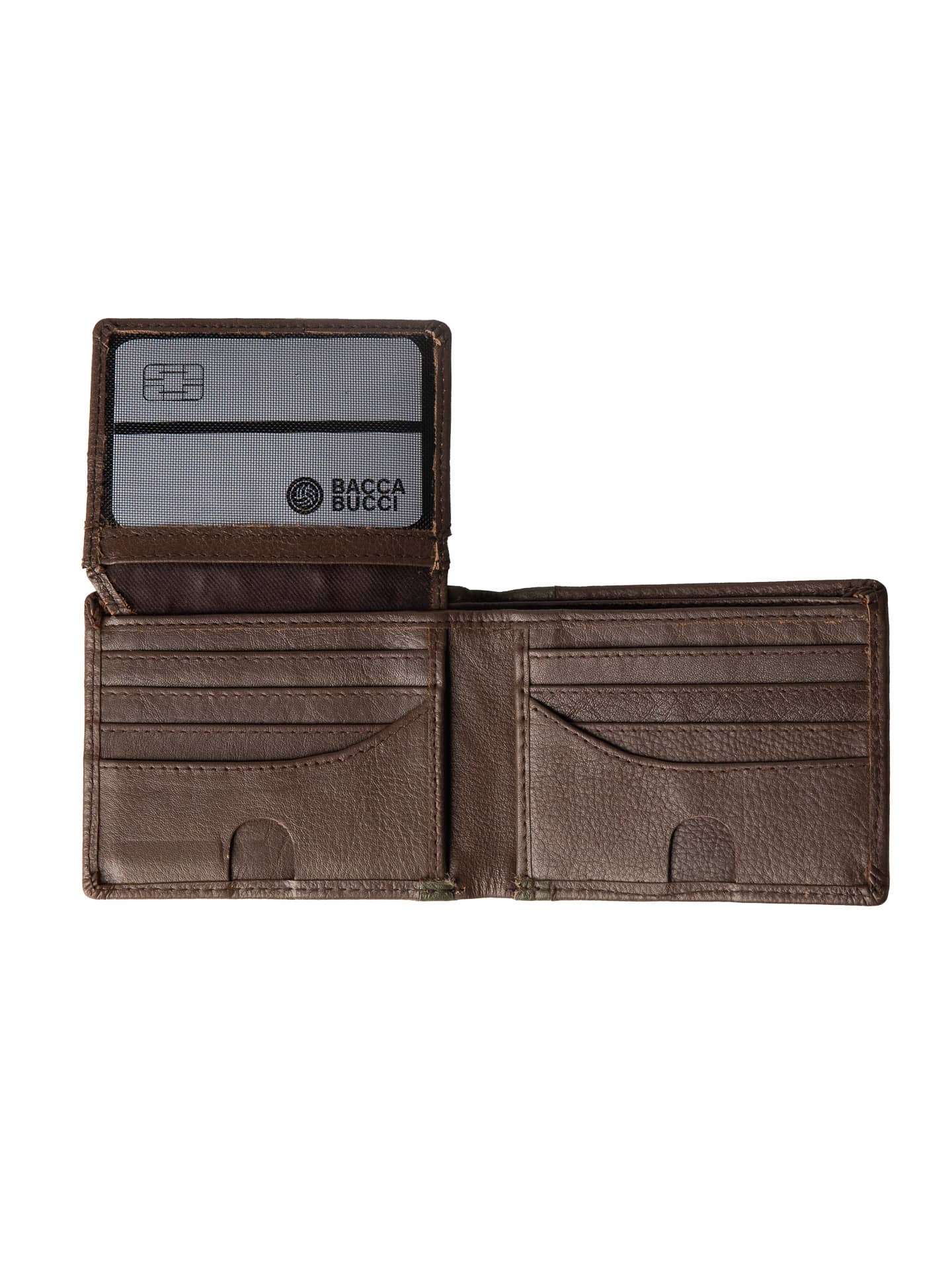 Bacca Bucci Genuine Leather Bi-Fold Wallet - Image 4