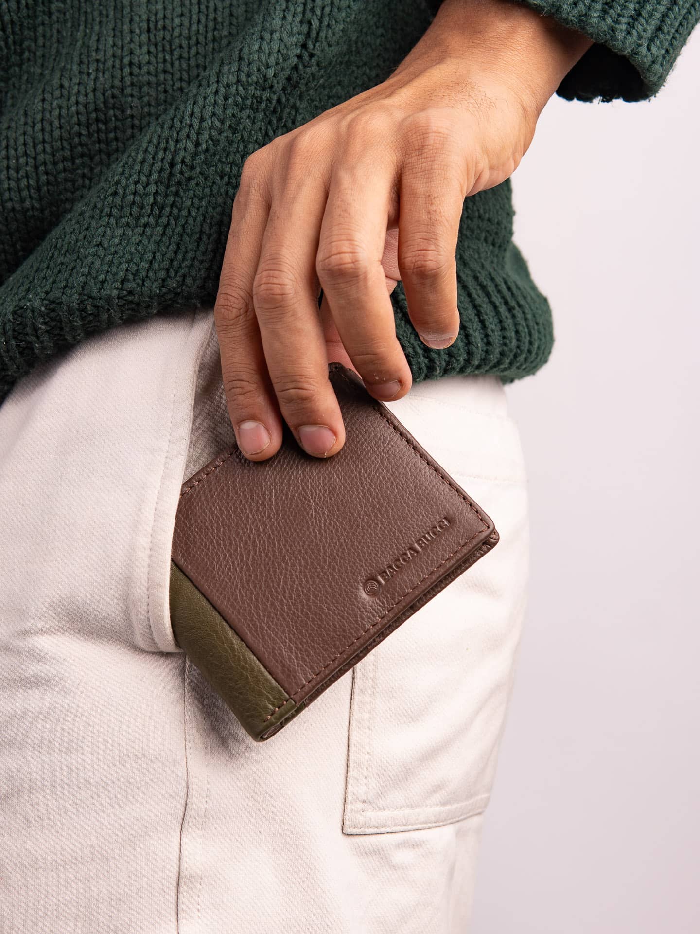 Bacca Bucci Genuine Leather Bi-Fold Wallet - Image 2