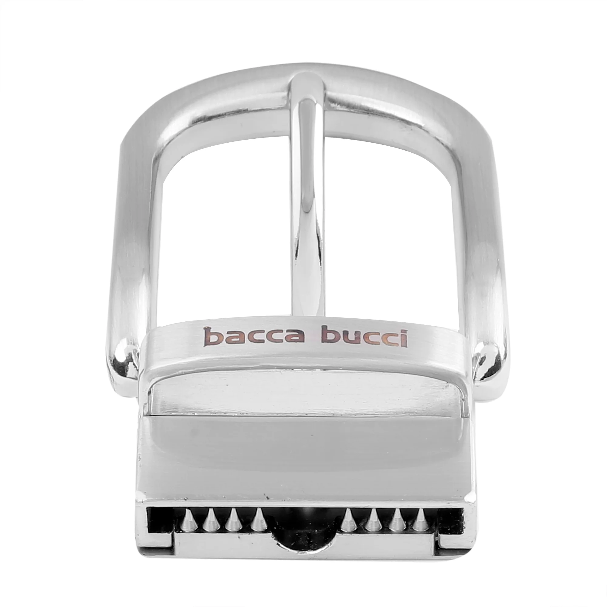 Bacca Bucci 35 MM Nickle free Reversible Clamp Belt Buckle with Branding - Image 6