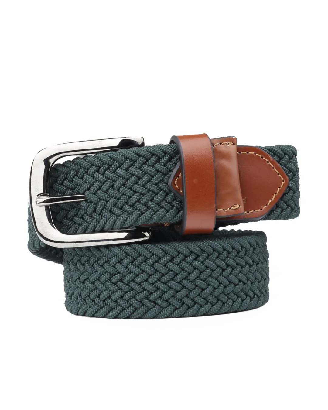 Bacca Bucci Men's Premium Elastic Braided Stretch Belt—Perfect for Golf, Casual, and Everyday Wear - Image 21