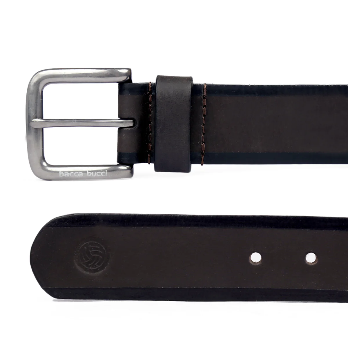 Bacca Bucci Men's Genuine Leather Casual Jeans Belt - Image 11