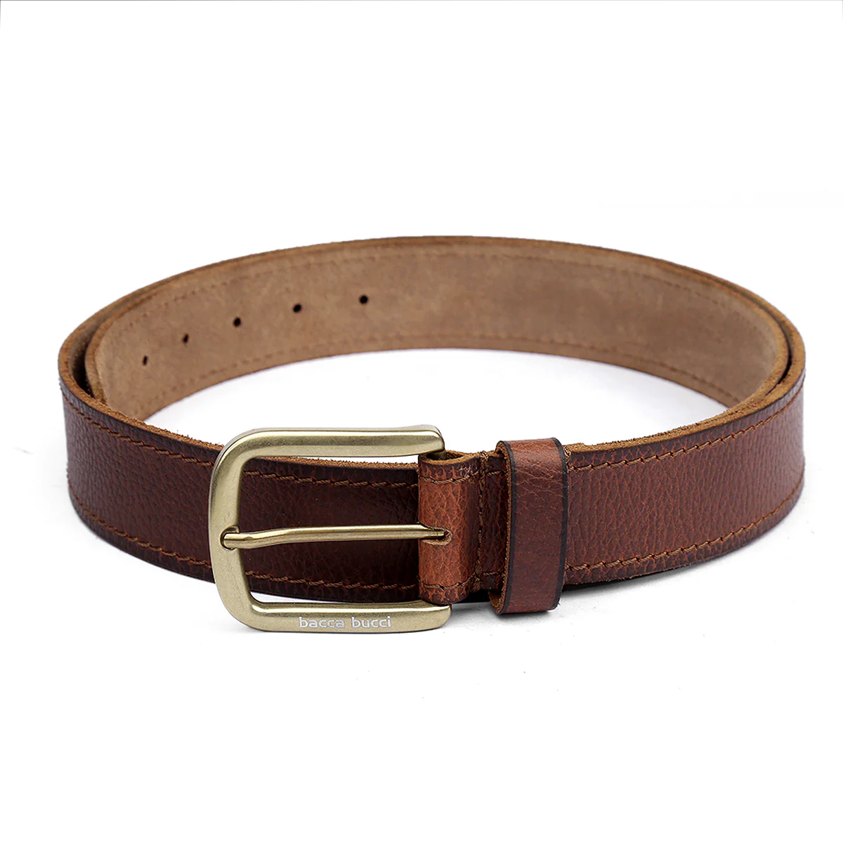 Bacca Bucci Men's Genuine Leather Jeans Belt - Image 10