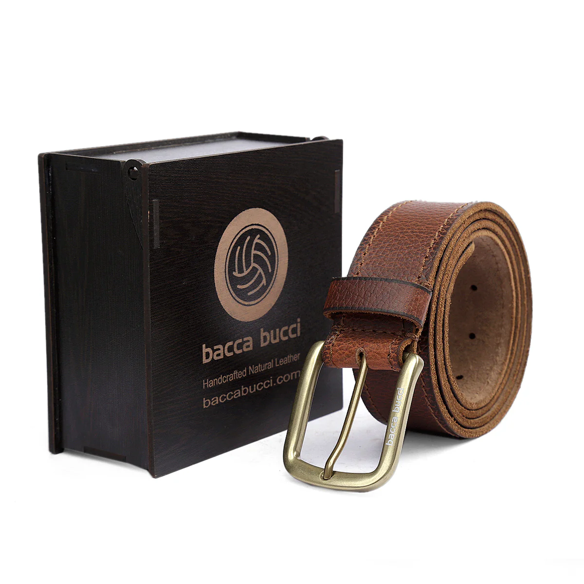 Bacca Bucci Men's Genuine Leather Jeans Belt - Image 12
