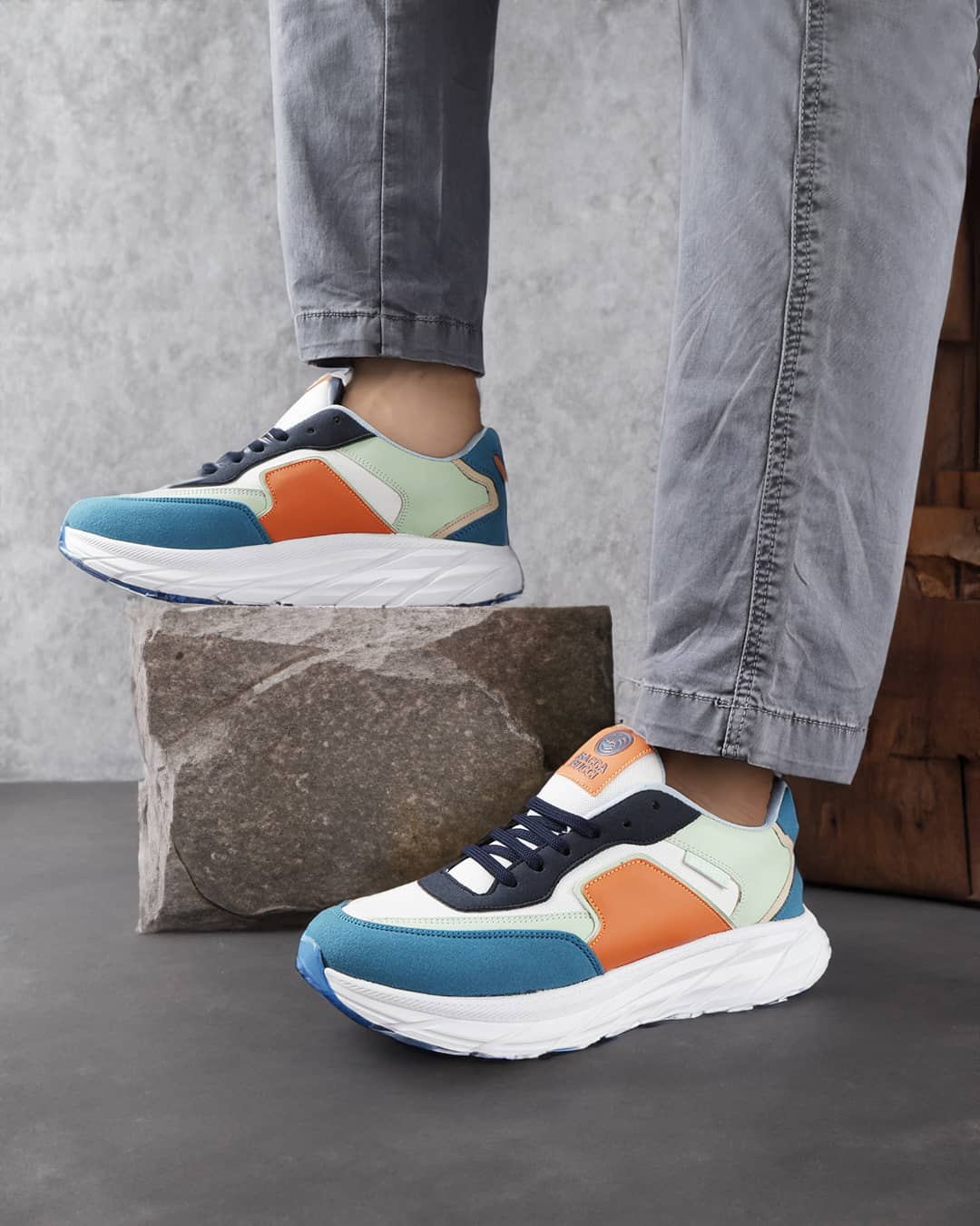 Bacca Bucci Men's SYLVIA Chunky Sole Sneakers - Image 8