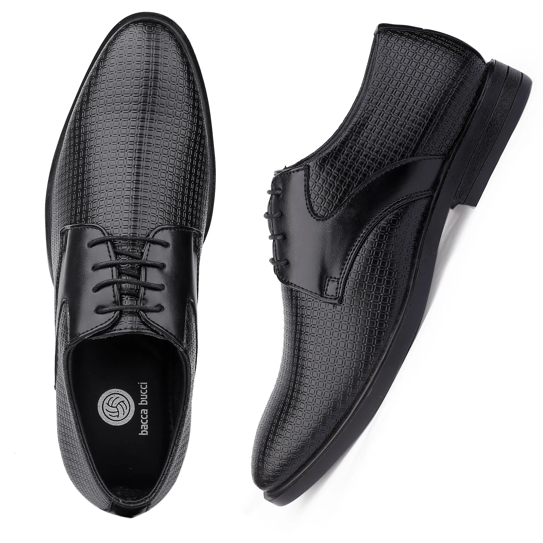 Bacca Bucci OSLO Formal Shoes with Superior Comfort | All Day Wear Office Or Party Lace-up Shoes - Image 12