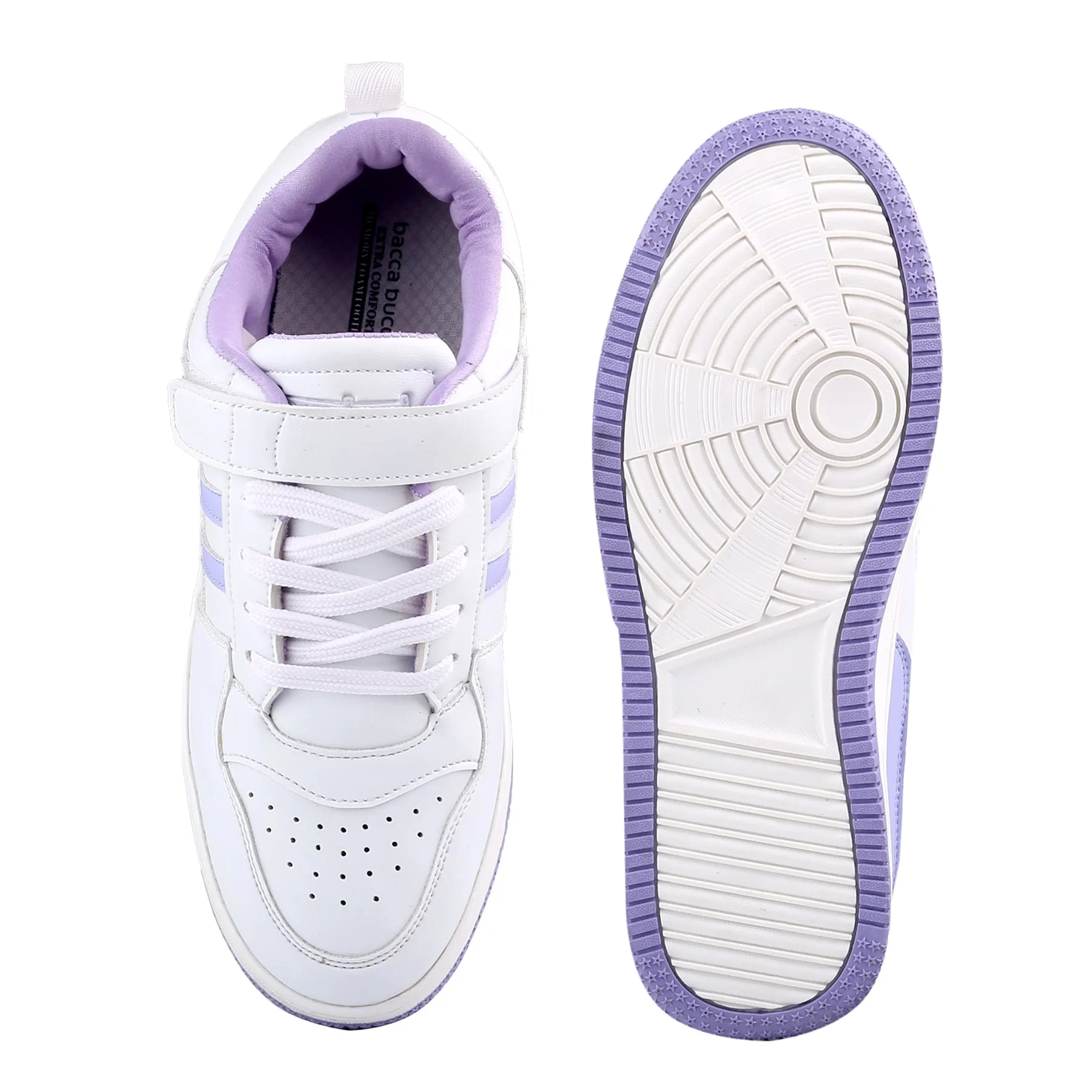 Bacca Bucci PHOENIX Low-Top Fashion Women's Sneakers with Hook & Loop Closure - Image 27