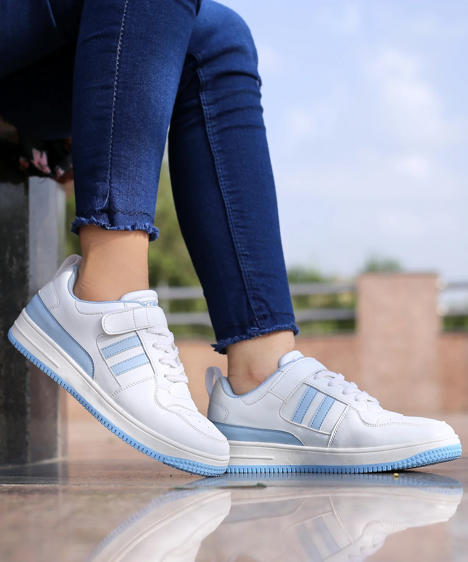 Bacca Bucci PHOENIX Low-Top Fashion Women's Sneakers with Hook & Loop Closure - Image 16