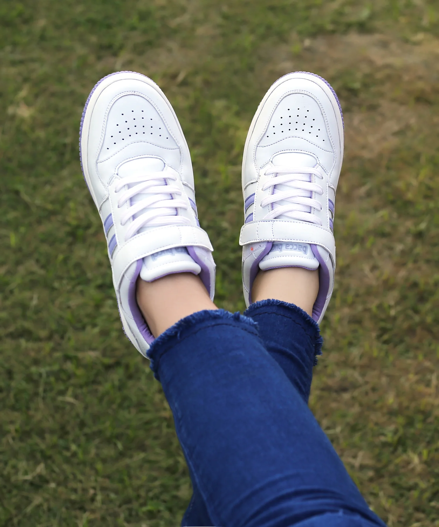 Bacca Bucci PHOENIX Low-Top Fashion Women's Sneakers with Hook & Loop Closure - Image 2