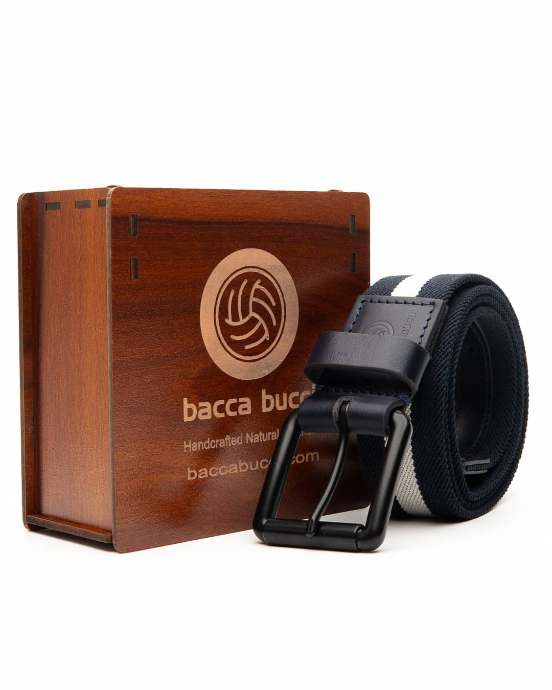 Bacca Bucci Premium striker Canvas & Leather Belt - Image 6
