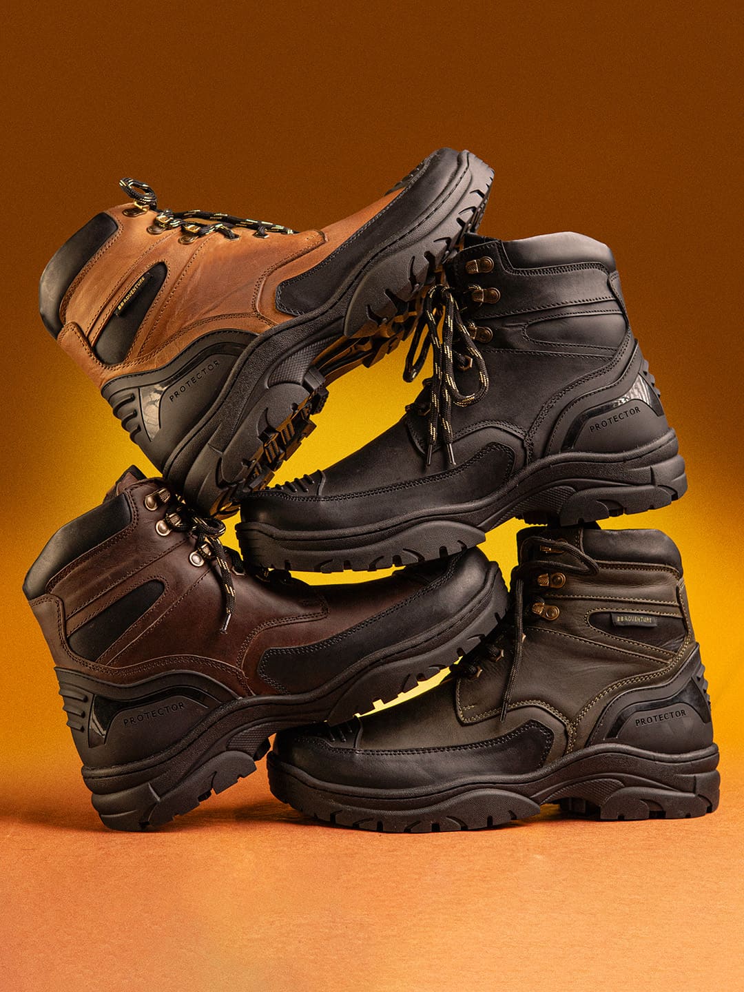Bacca Bucci PROTECTOR Leather Motorcycle Boots for Men - Image 2