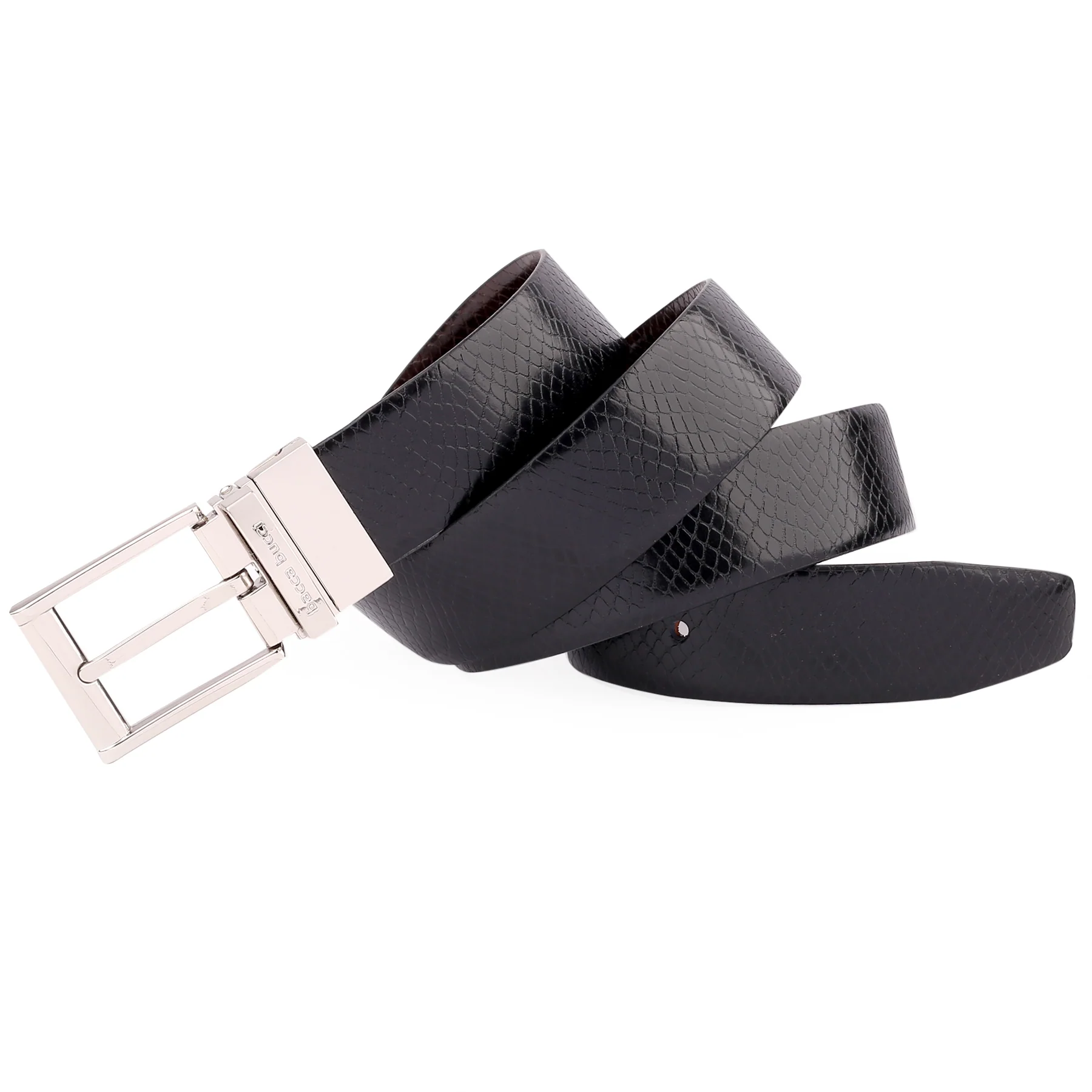 Bacca Bucci Auto reversible dress belt with Genuine Leather - Image 3