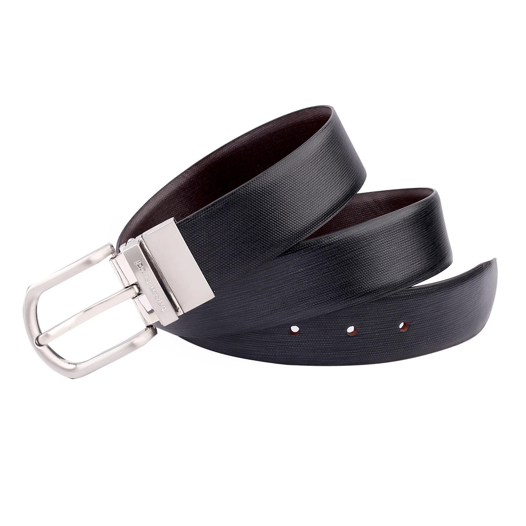 Bacca Bucci Auto reversible dress belt with Genuine Leather - Image 4