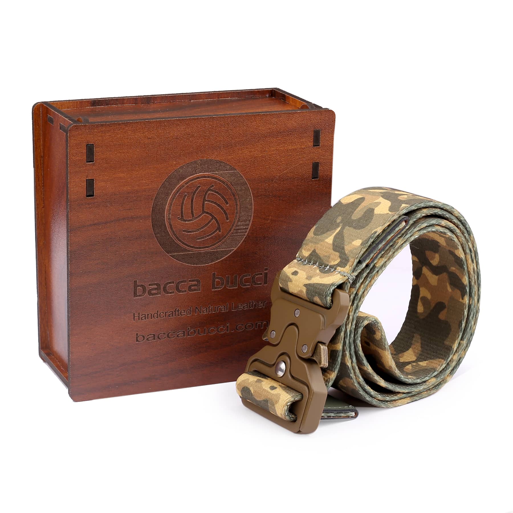 Bacca Bucci Recon Ranger Tactical Series: Robust Nylon Quick-Release Buckle Belt for Men - Image 14