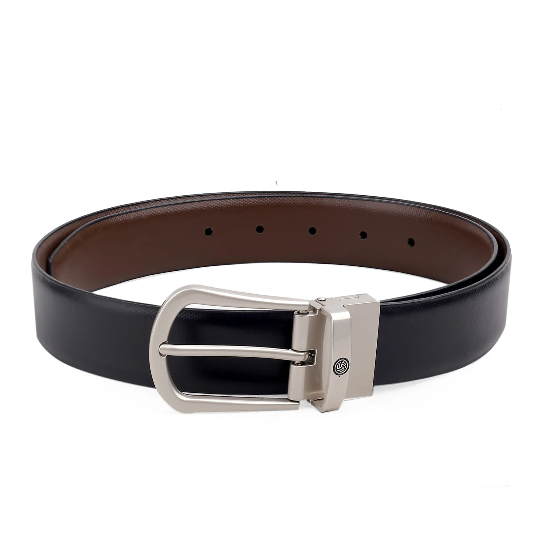 Bacca Bucci Reversible Genuine Leather Formal Dress Belts - Image 7