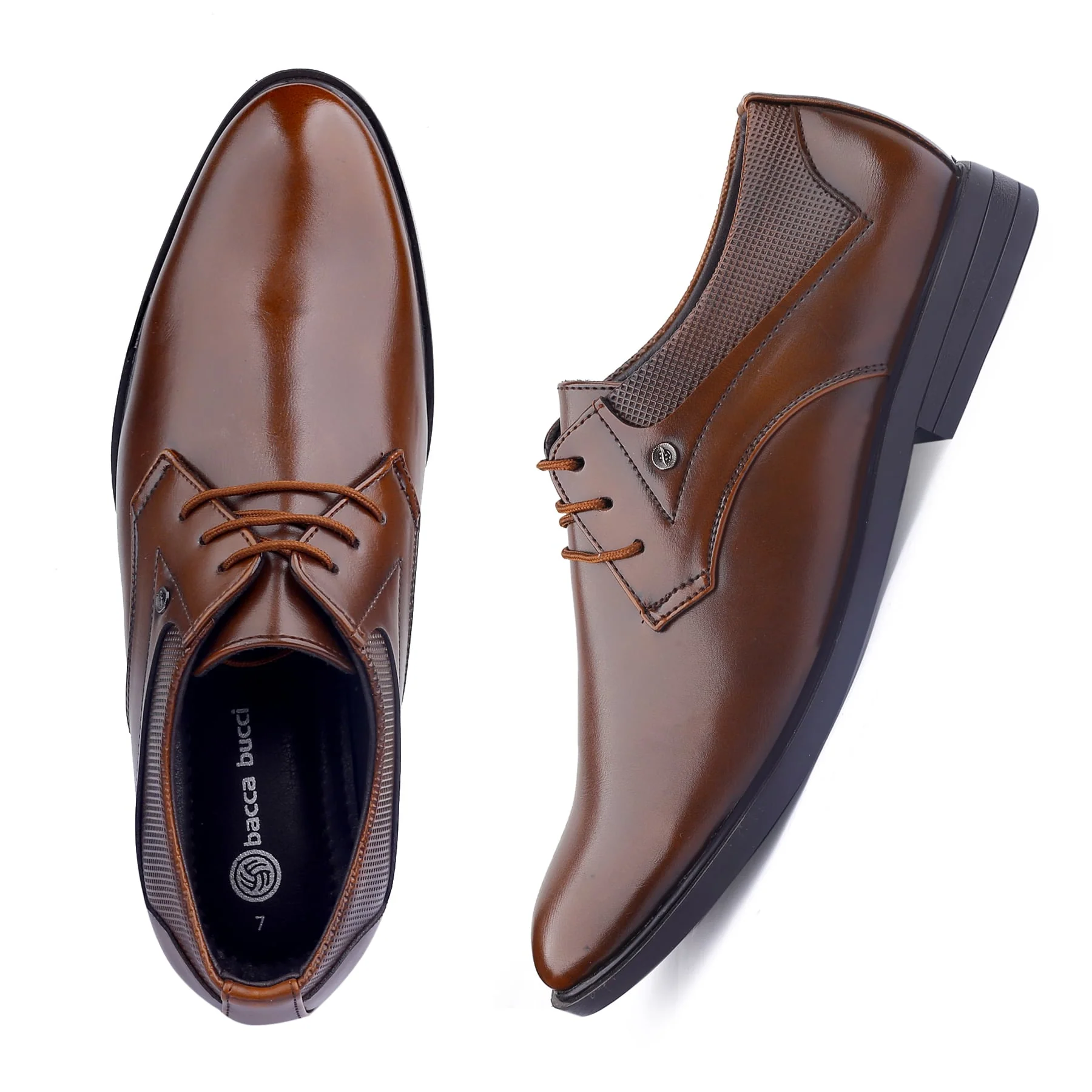 Bacca Bucci RICHMOND Formal Shoes with Superior Comfort | All Day Wear Office Or Party Lace-up Shoes - Image 13
