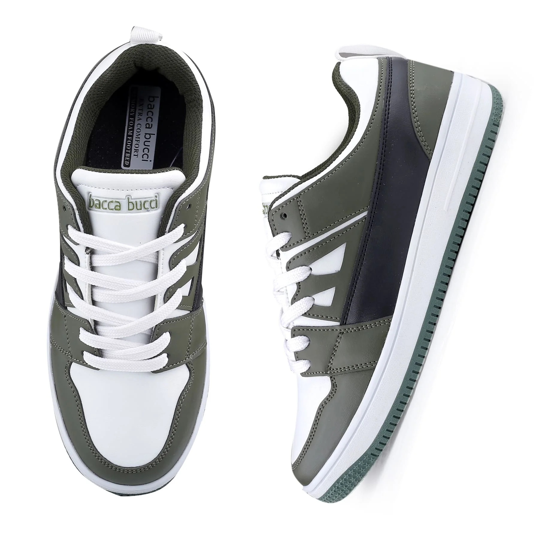 Bacca Bucci SERENITY Low Top Flat Sole Fashion Women's Sneakers - Image 13