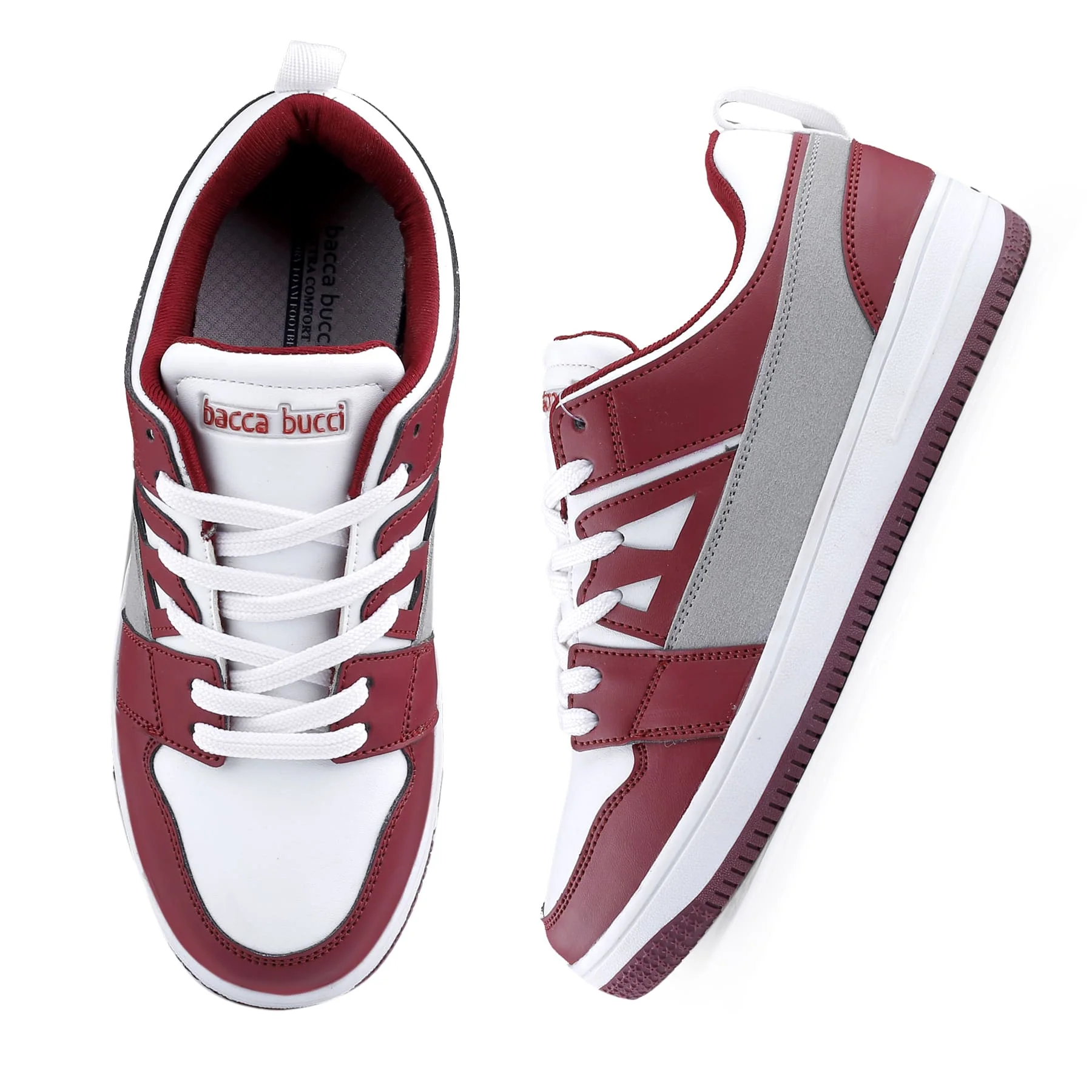 Bacca Bucci SERENITY Low Top Flat Sole Fashion Women's Sneakers - Image 6