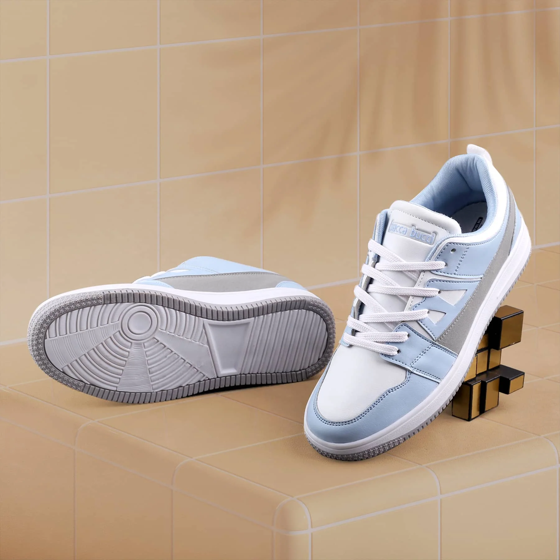 Bacca Bucci SERENITY Low Top Flat Sole Fashion Women's Sneakers - Image 4