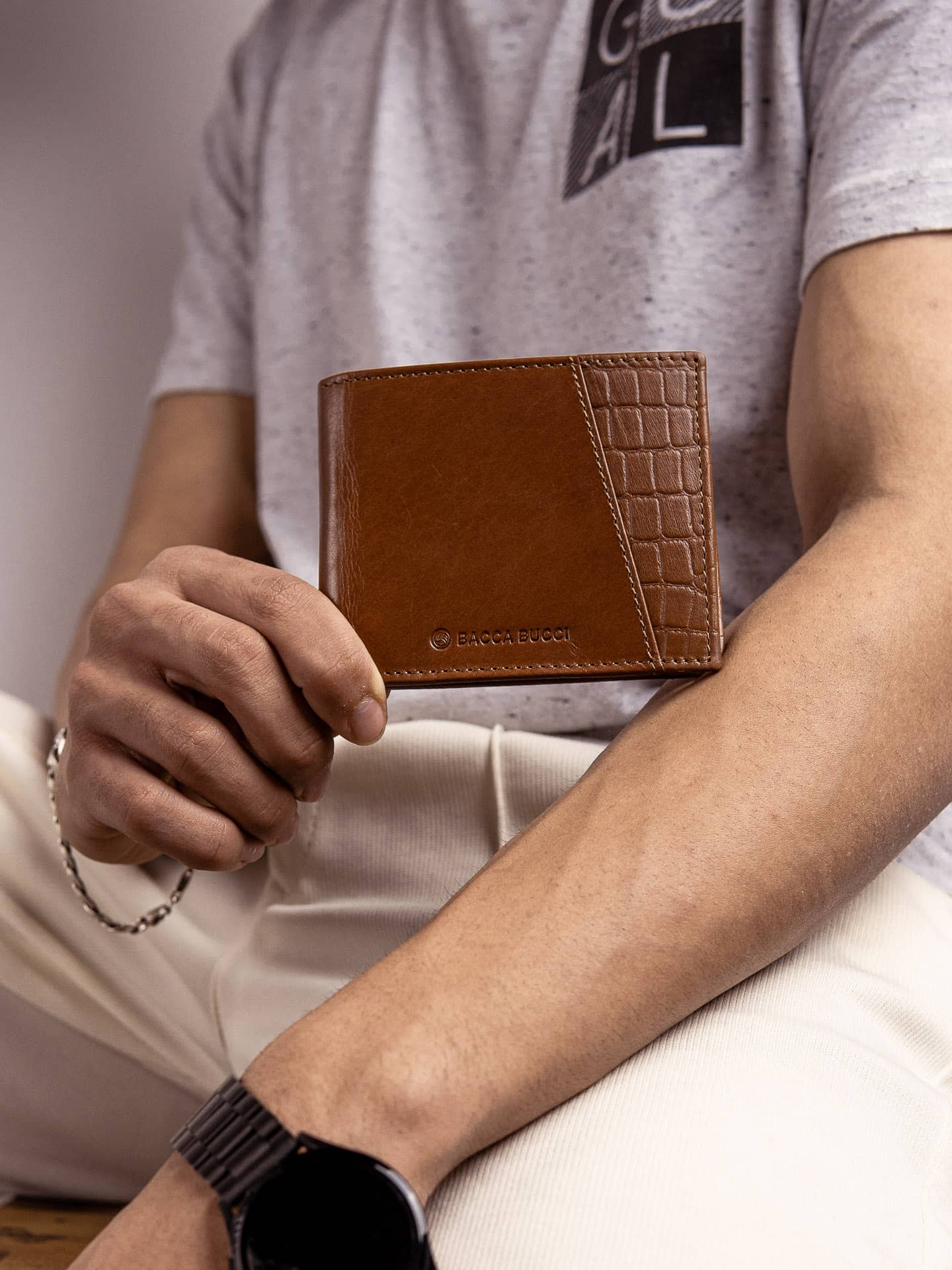 Bacca Bucci ShadowFlex Bifold Wallet for Teens & Gen Z - Image 3