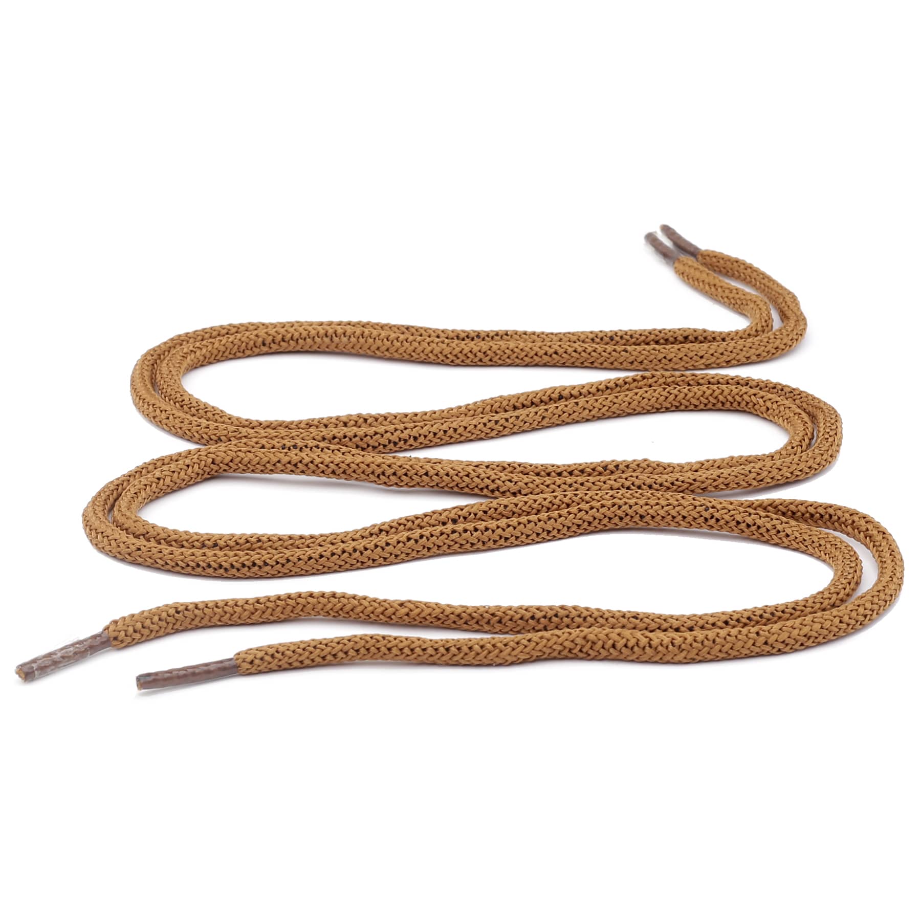 Bacca Bucci Sneaker Shoe Laces | Round | Golden-Brown & Black - Image 7