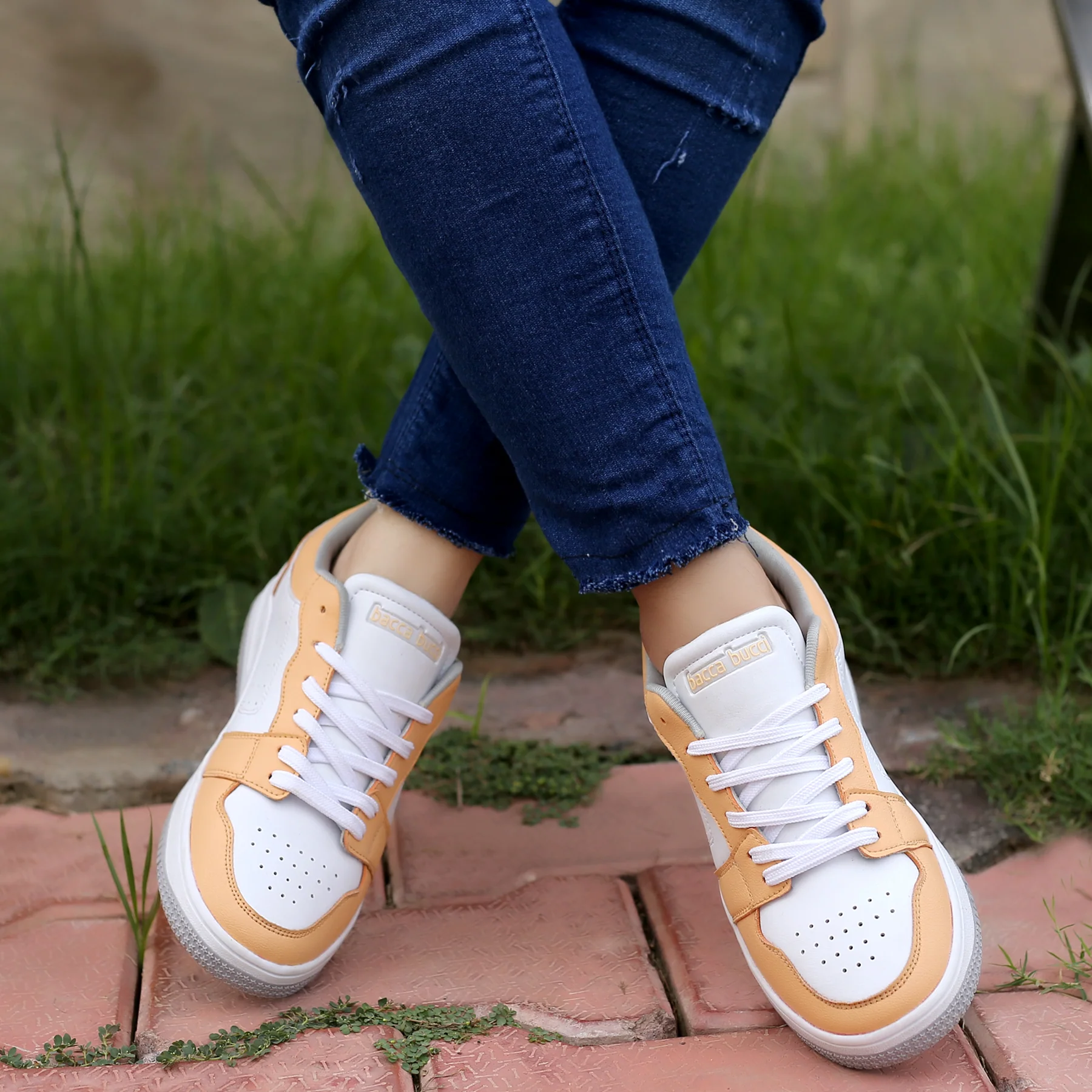 Bacca Bucci SOPHIA Low-top Flat Sole Sneakers For Women - Image 2