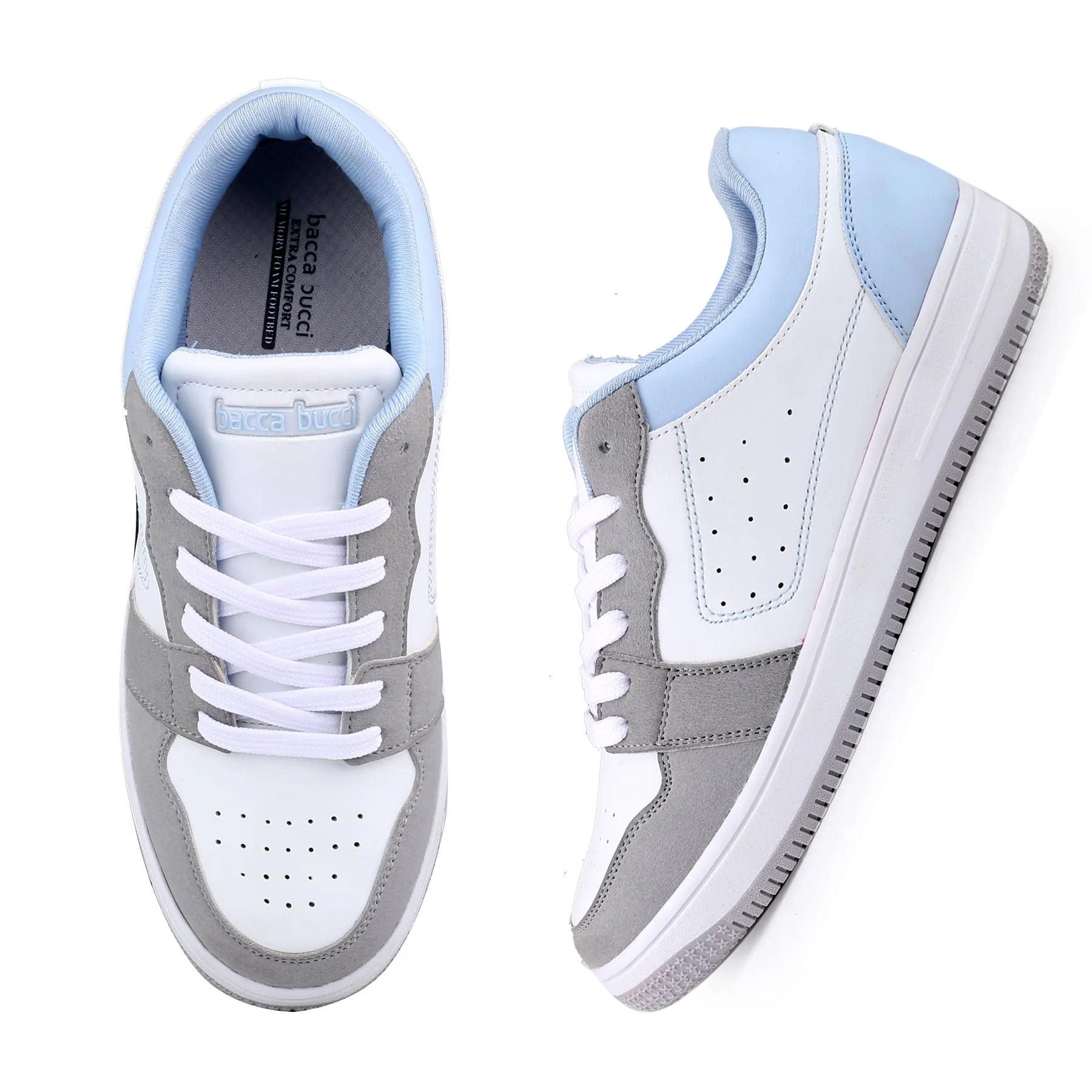 Bacca Bucci SOPHIA Low-top Flat Sole Sneakers For Women - Image 17